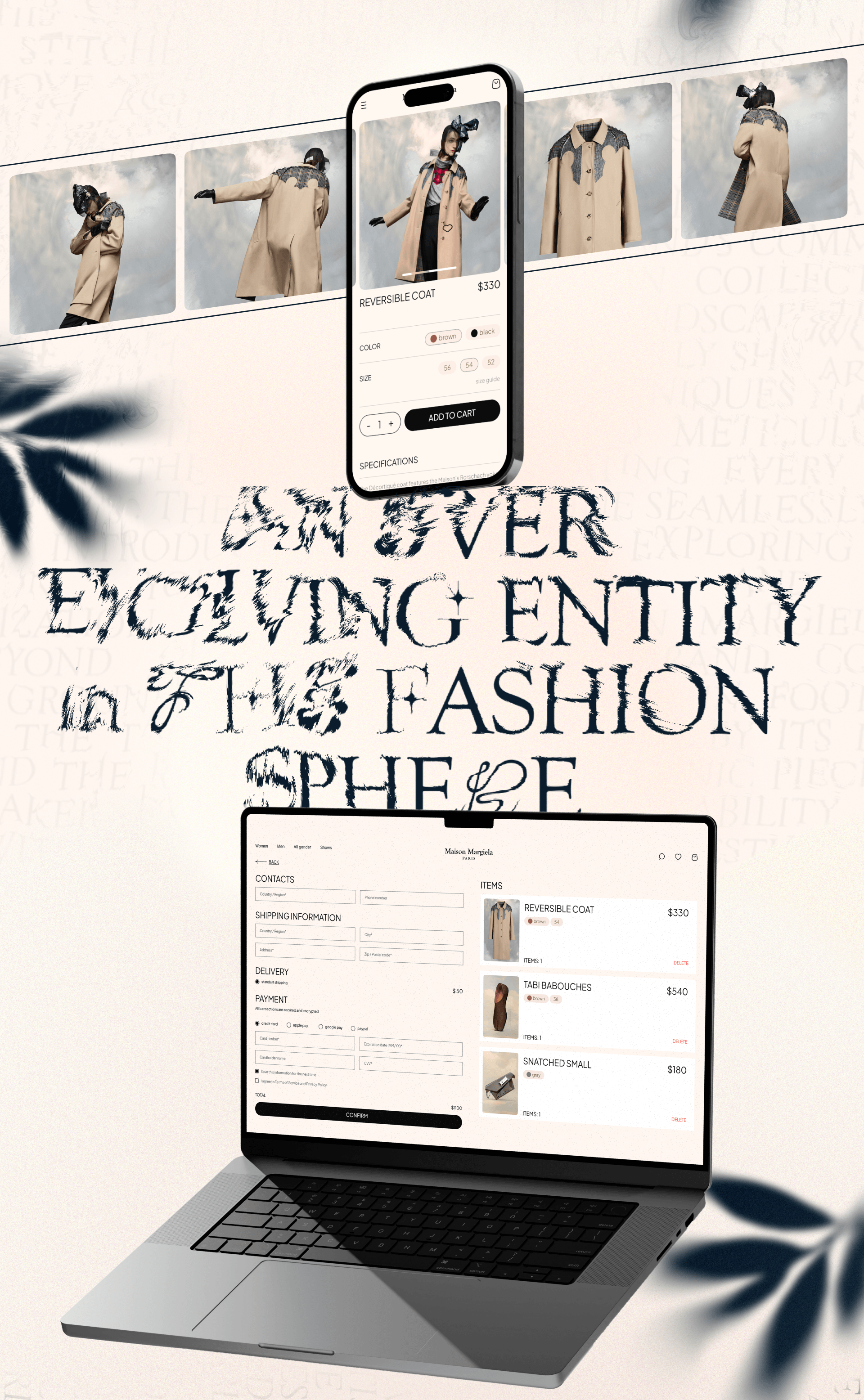 Редизайн Maison Margiela — Изображение №8 — Интерфейсы на Dprofile