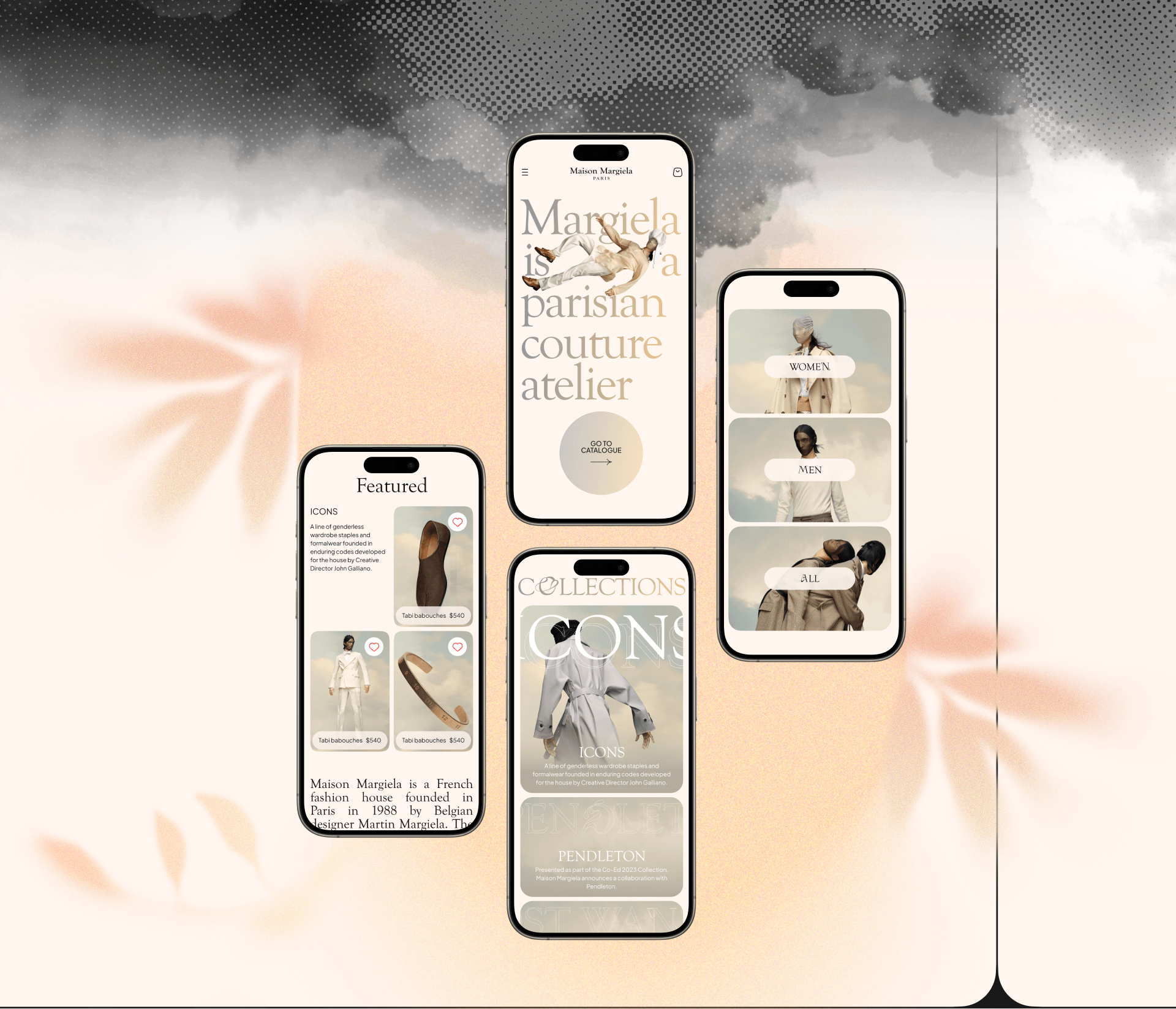 Редизайн Maison Margiela — Изображение №4 — Интерфейсы на Dprofile