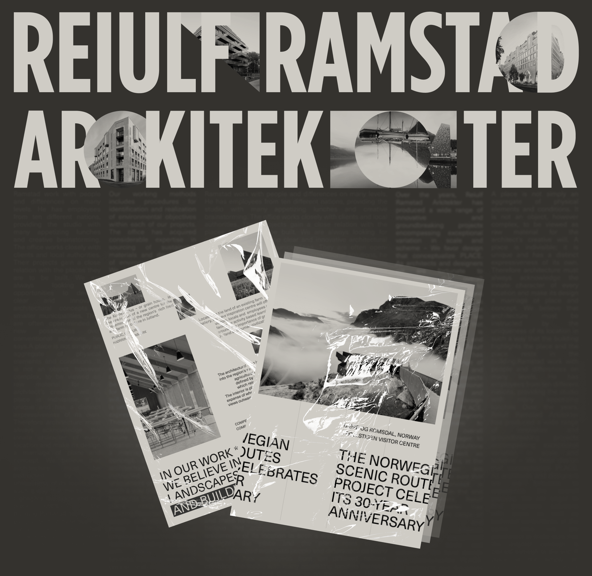 Reiulf Ramstad Arkitekter. Corporate Redesign — Изображение №1 — Интерфейсы, Брендинг на Dprofile