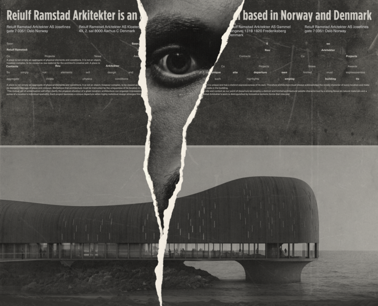 Reiulf Ramstad Arkitekter. Corporate Redesign — Интерфейсы, Брендинг на Dprofile