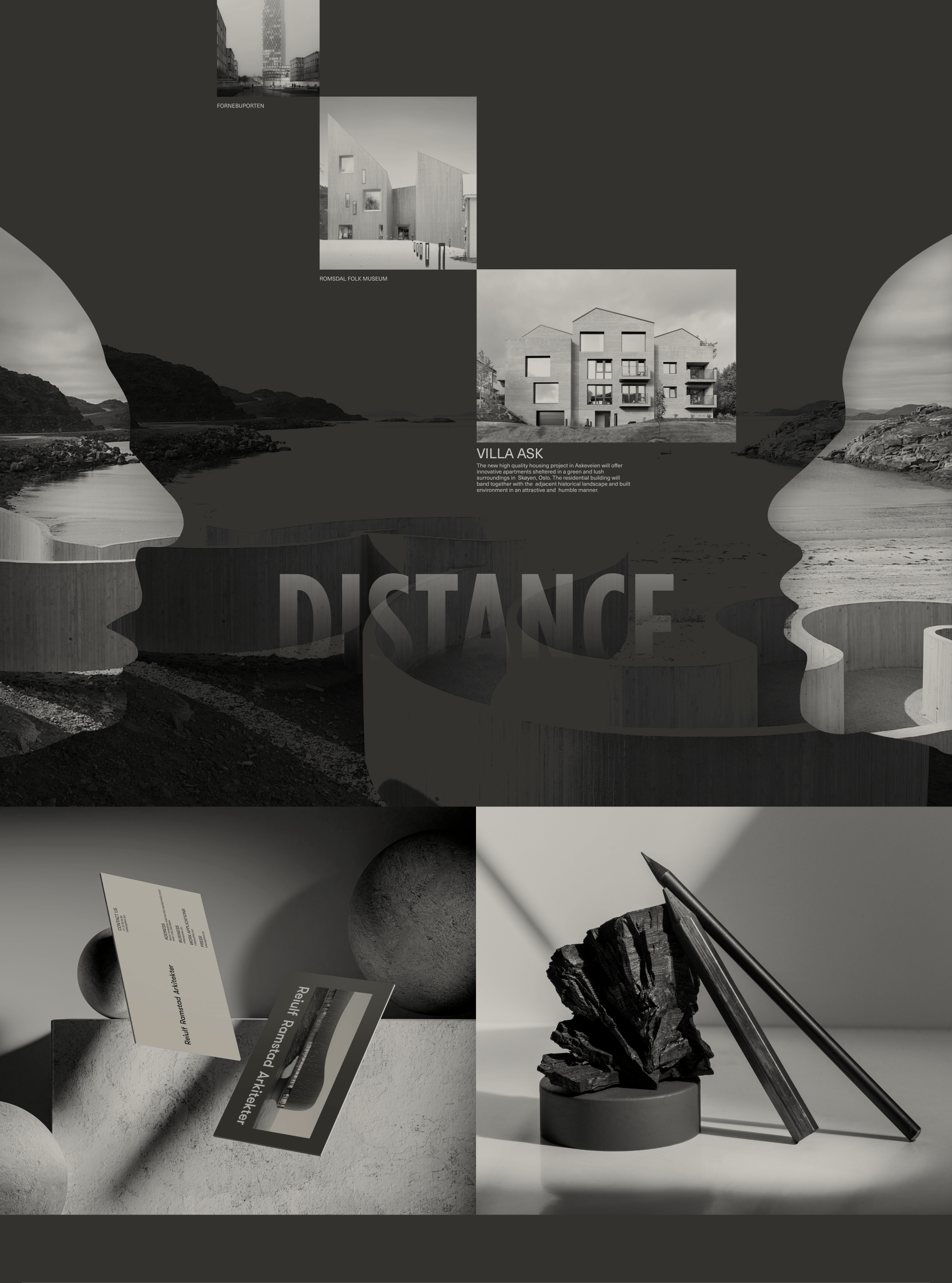 Reiulf Ramstad Arkitekter. Corporate Redesign — Изображение №6 — Интерфейсы, Брендинг на Dprofile