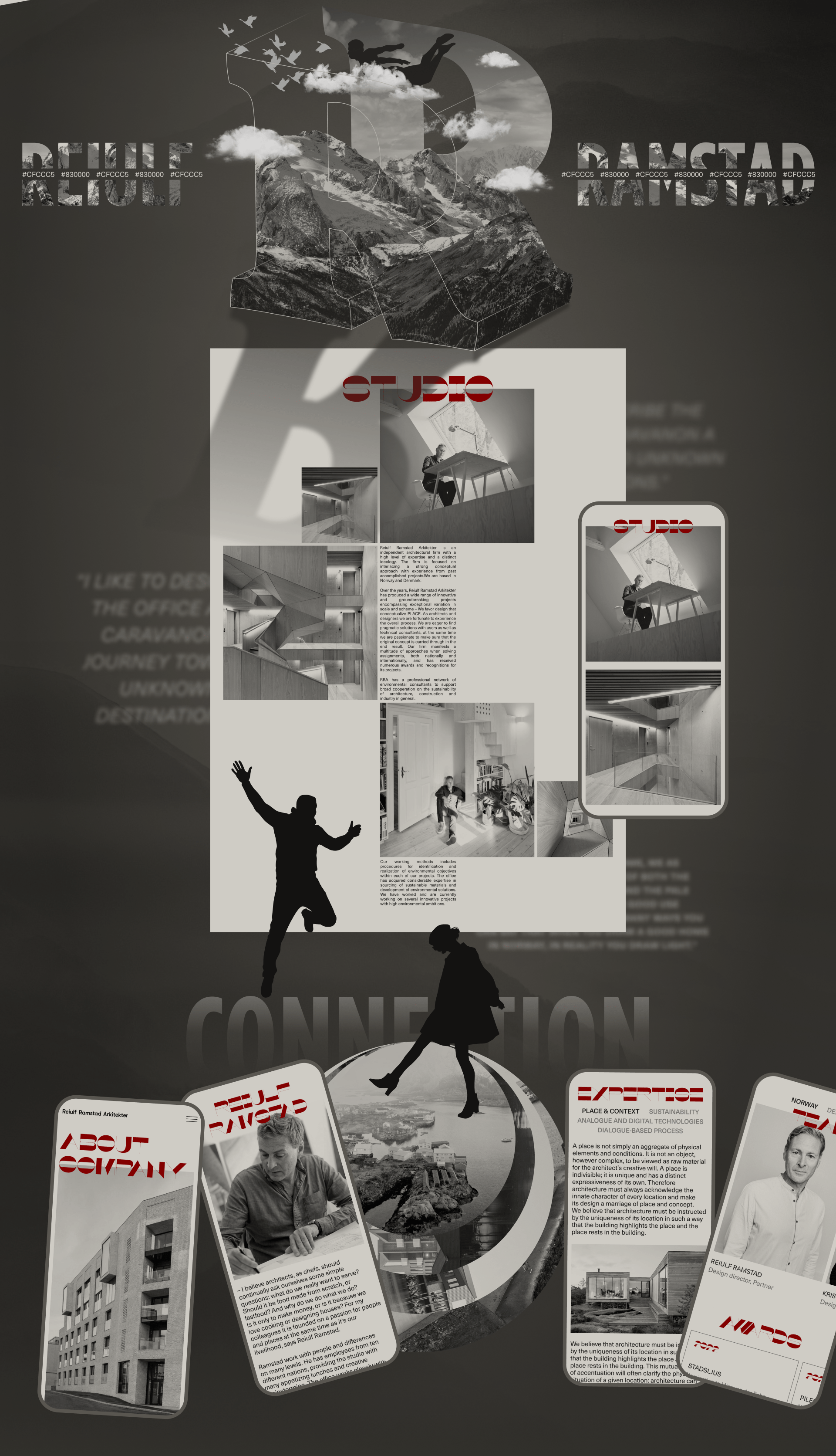 Reiulf Ramstad Arkitekter. Corporate Redesign — Изображение №9 — Интерфейсы, Брендинг на Dprofile