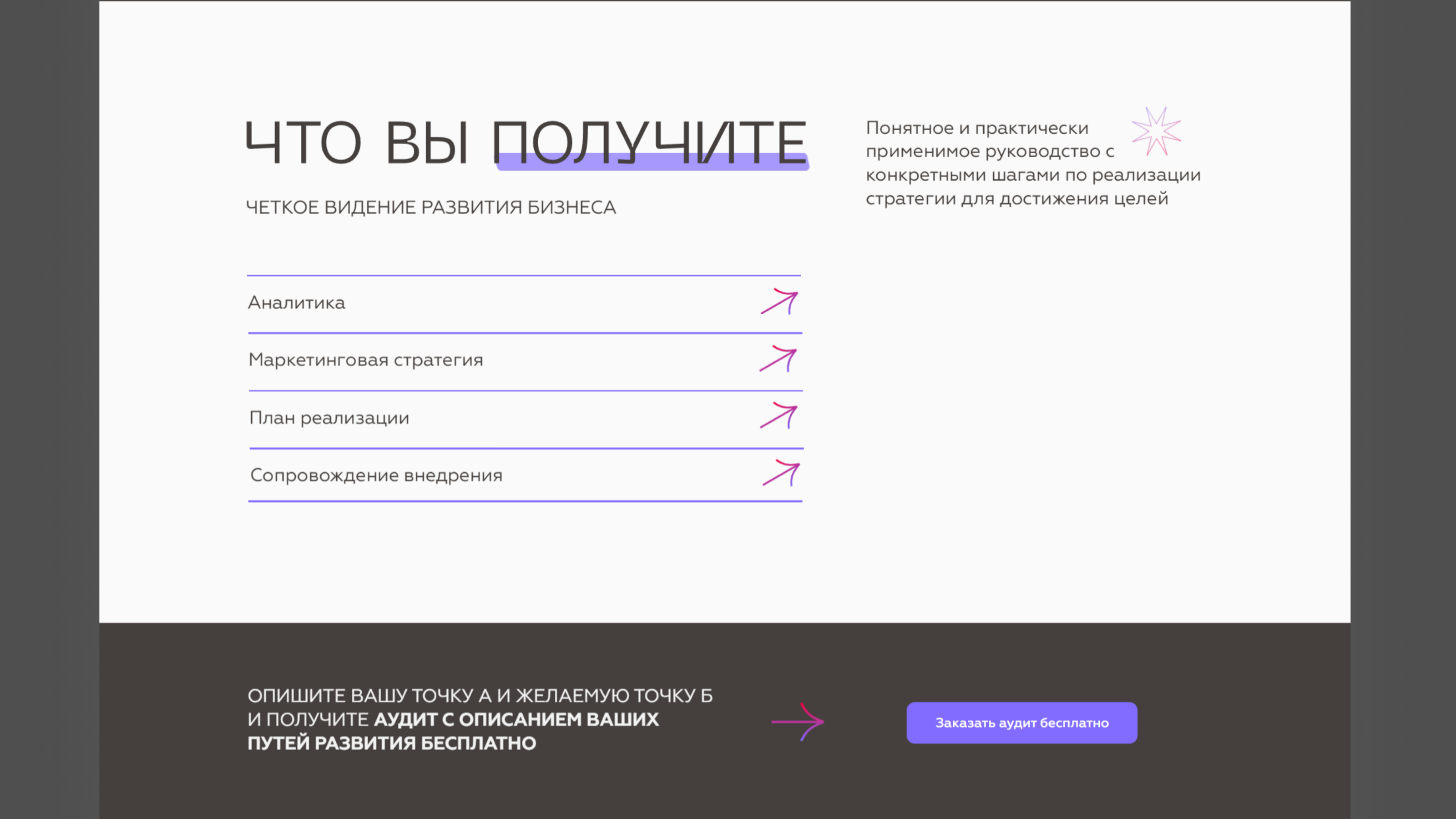 Landing Page для маркетингового агентства — Изображение №5 — Интерфейсы на Dprofile