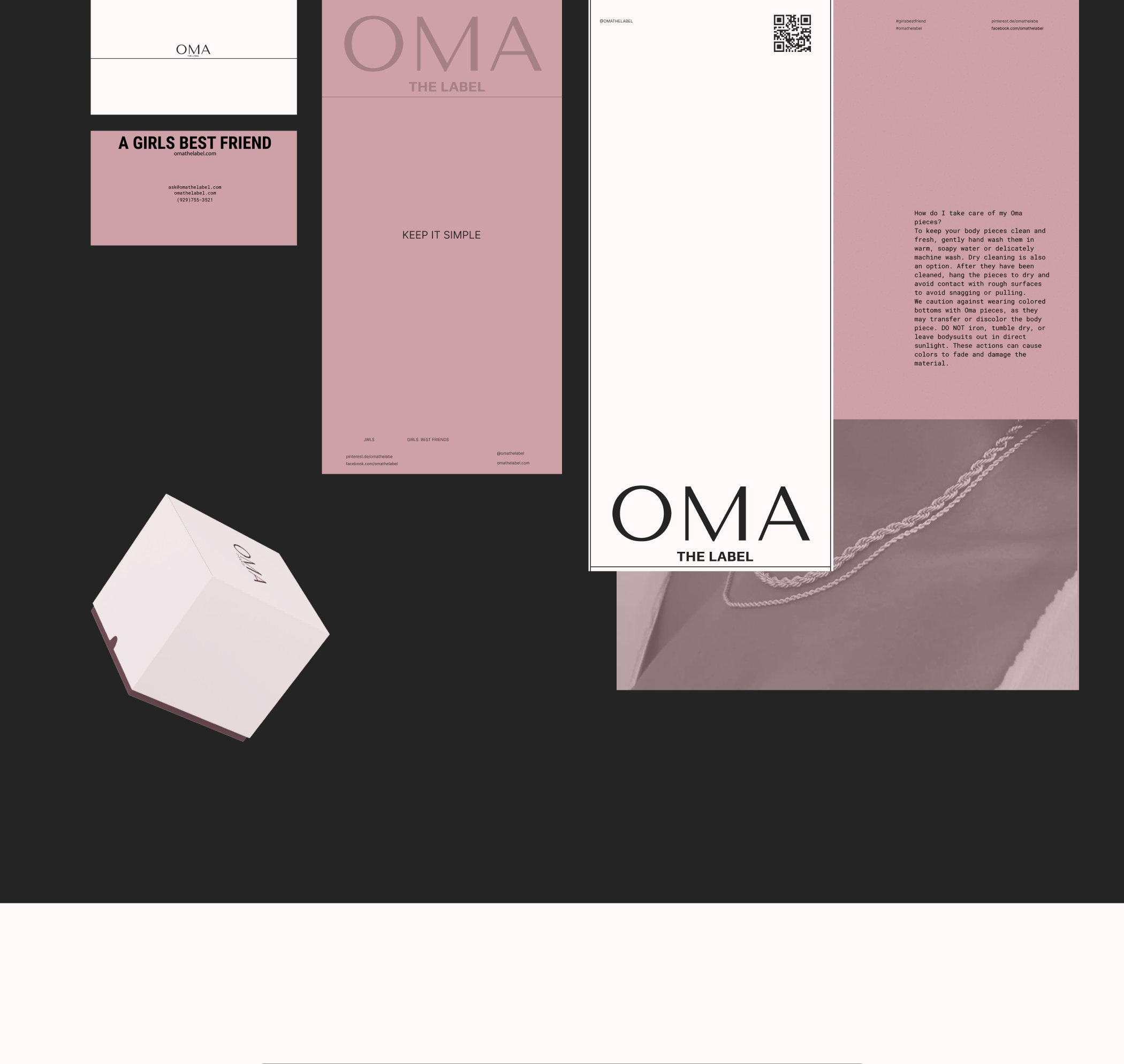 OME THR LABEL | e-commerce redesign — Изображение №6 — Брендинг, Интерфейсы на Dprofile