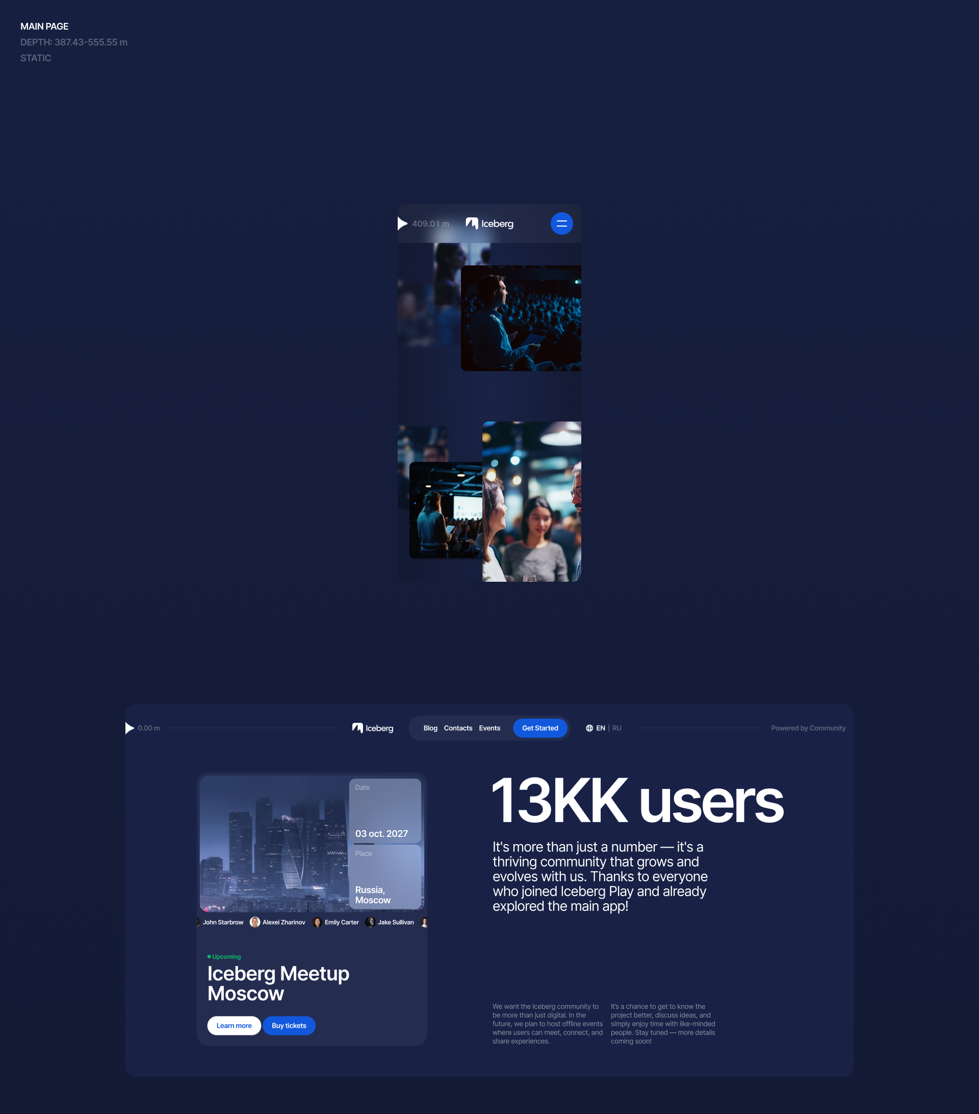 Iceberg — Изображение №6 — Интерфейсы, Брендинг на Dprofile