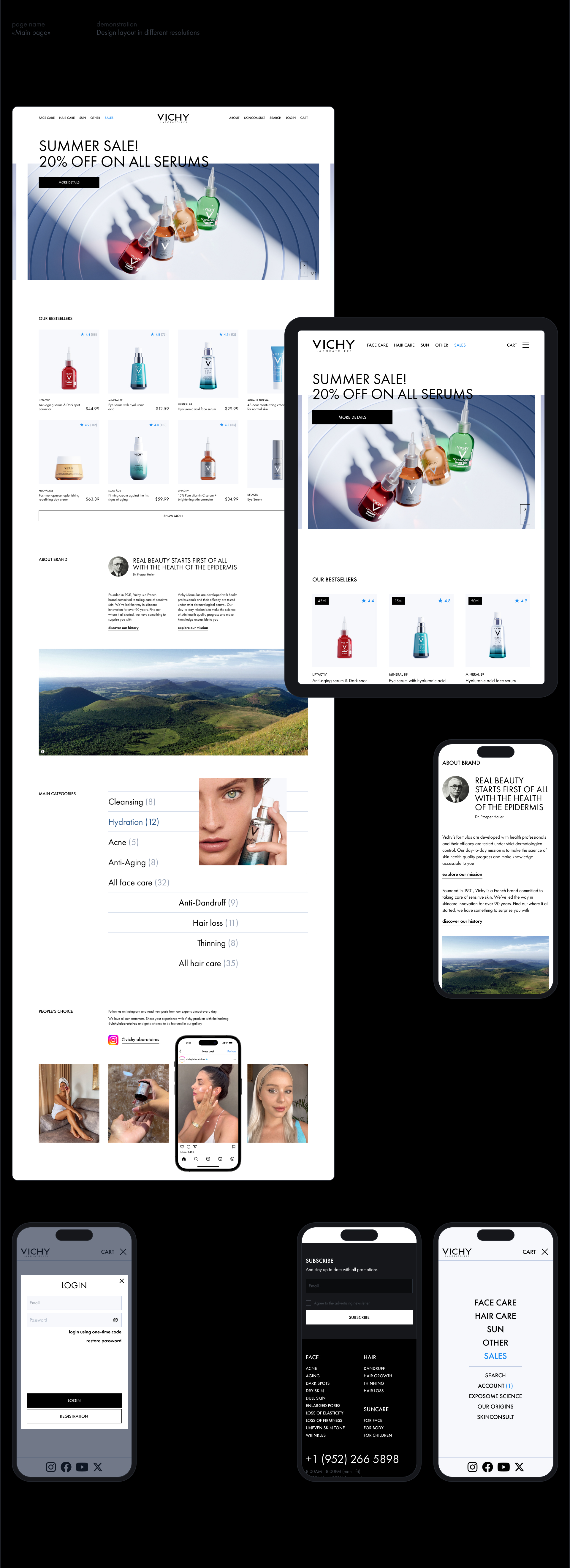 Vichy — Изображение №8 — Интерфейсы, 3D на Dprofile