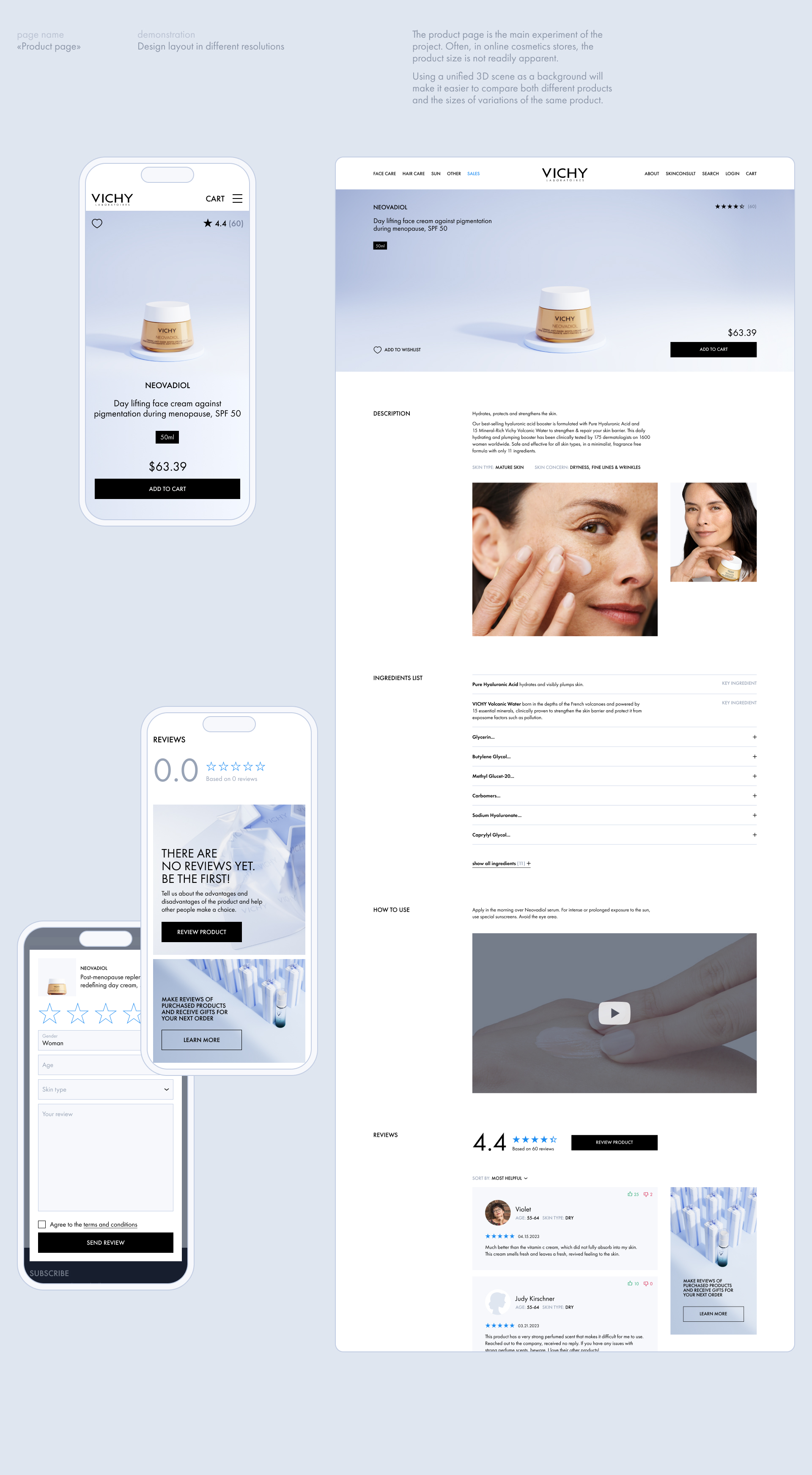 Vichy — Изображение №1 — Интерфейсы, 3D на Dprofile