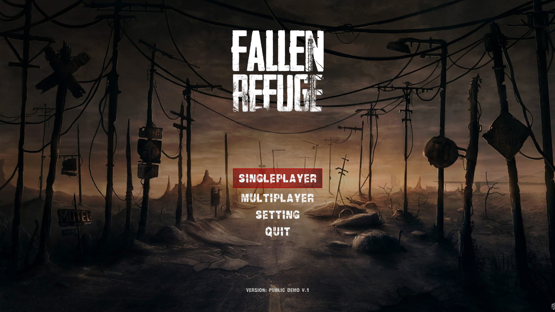 Fallen Refuge | Hardcore survival | Game — Изображение №3 — Интерфейсы, Иллюстрация на Dprofile