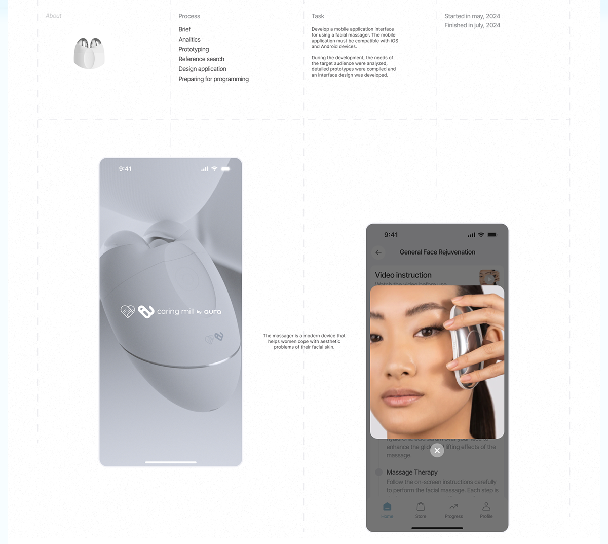 Aura glide mobile app — Изображение №2 — Интерфейсы на Dprofile