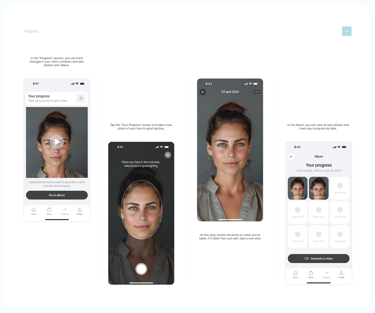 Aura glide mobile app — Изображение №9 — Интерфейсы на Dprofile