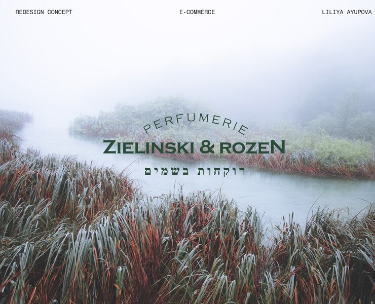 Zielinski & Rozen | redesign e-commerce — Интерфейсы на Dprofile
