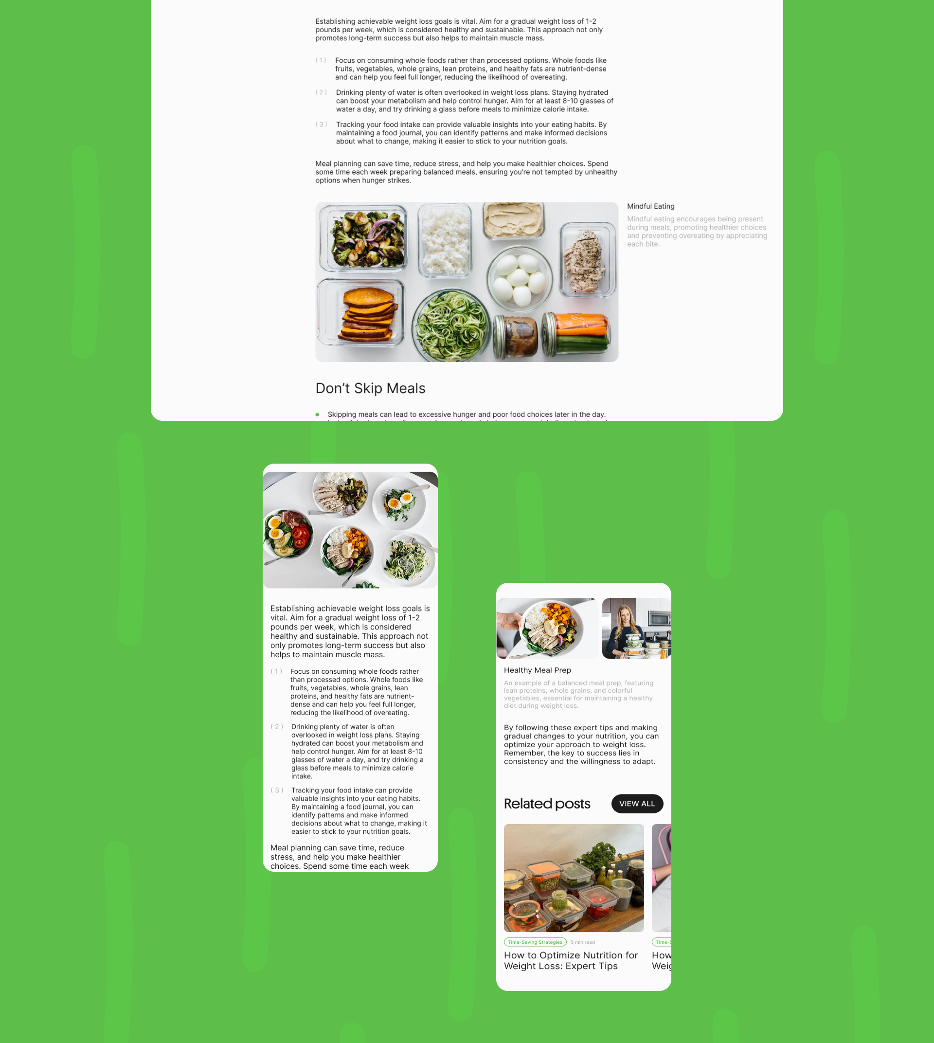 Веб-сайт для MealPreply — Изображение №6 — Интерфейсы, Брендинг на Dprofile