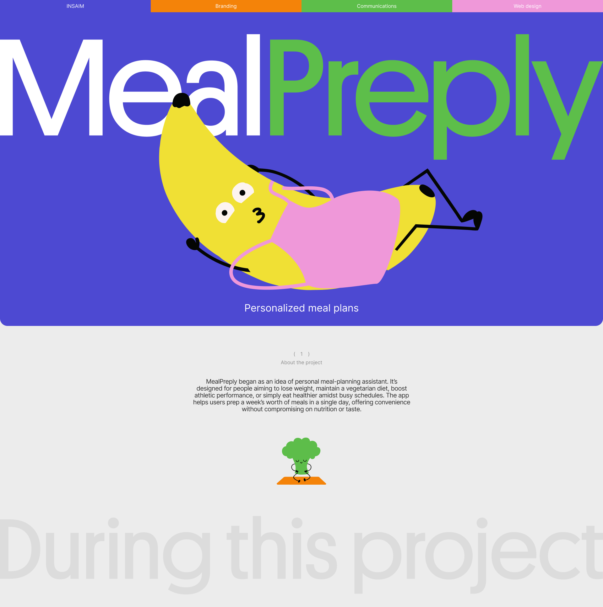 Веб-сайт для MealPreply — Изображение №1 — Интерфейсы, Брендинг на Dprofile