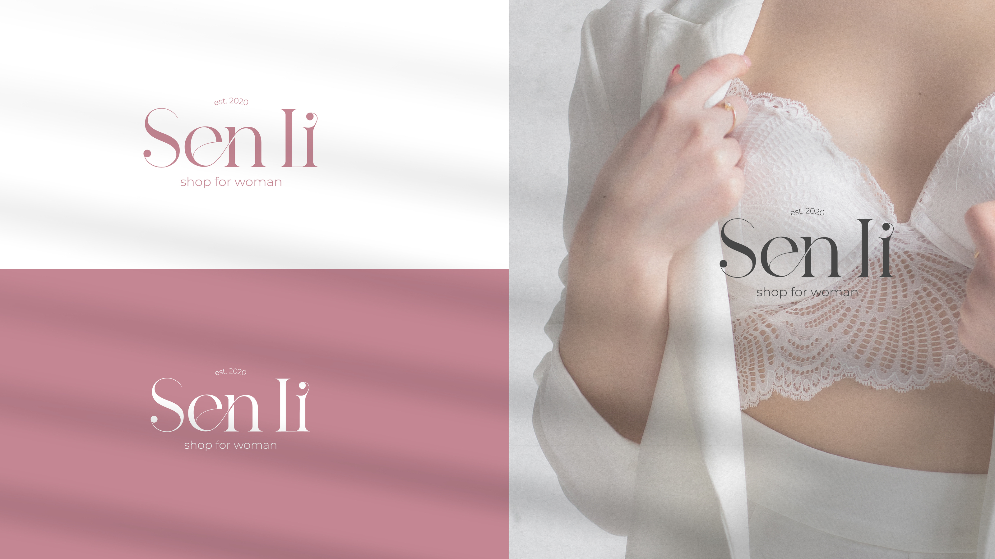 Логотип для бренда нижнего белья Sen Li — Изображение №3 — Брендинг на Dprofile