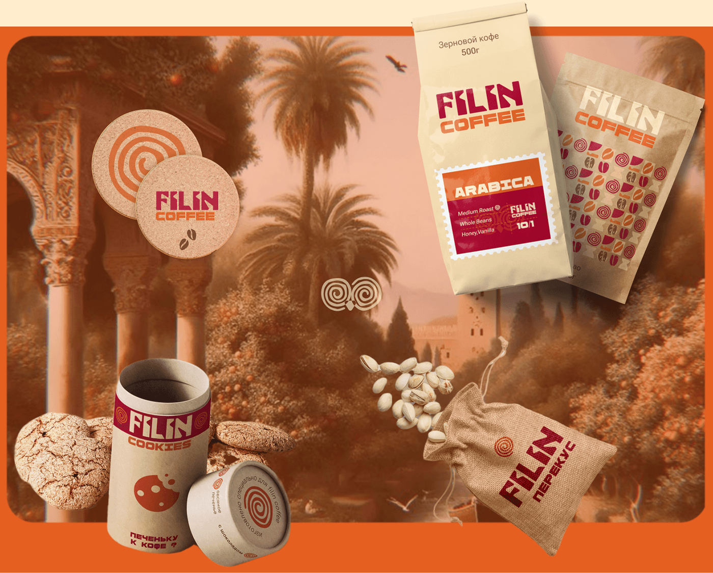 FILIN COFFEE Logo design & Brand identity — Изображение №7 — Брендинг на Dprofile