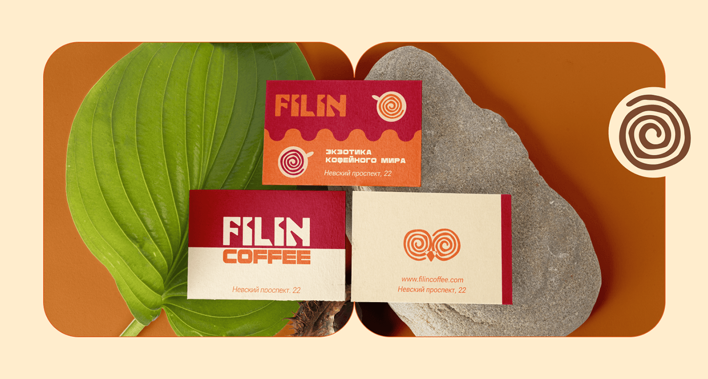 FILIN COFFEE Logo design & Brand identity — Изображение №10 — Брендинг на Dprofile