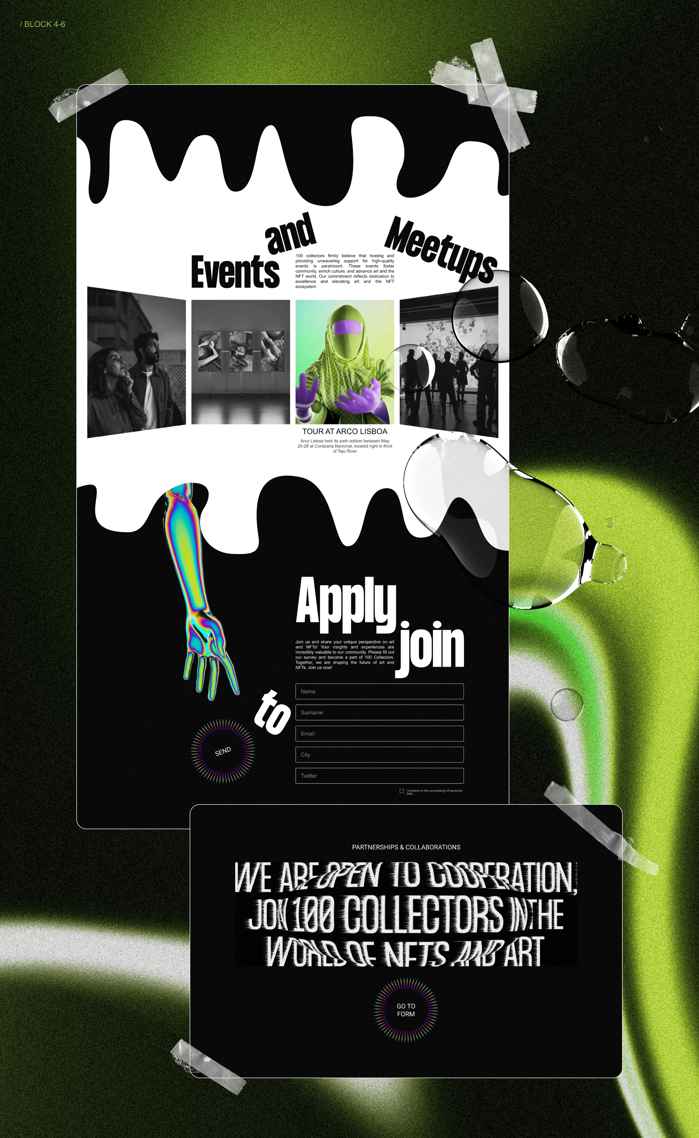 100 COLLECTORS | WEBSITE REDESIGN — Изображение №5 — Интерфейсы, Графика на Dprofile