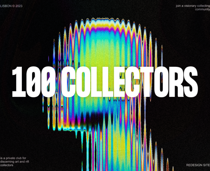 100 COLLECTORS | WEBSITE REDESIGN — Интерфейсы, Графика на Dprofile