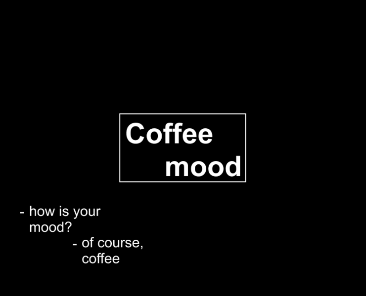 Лендинг coffee mood — Интерфейсы на Dprofile