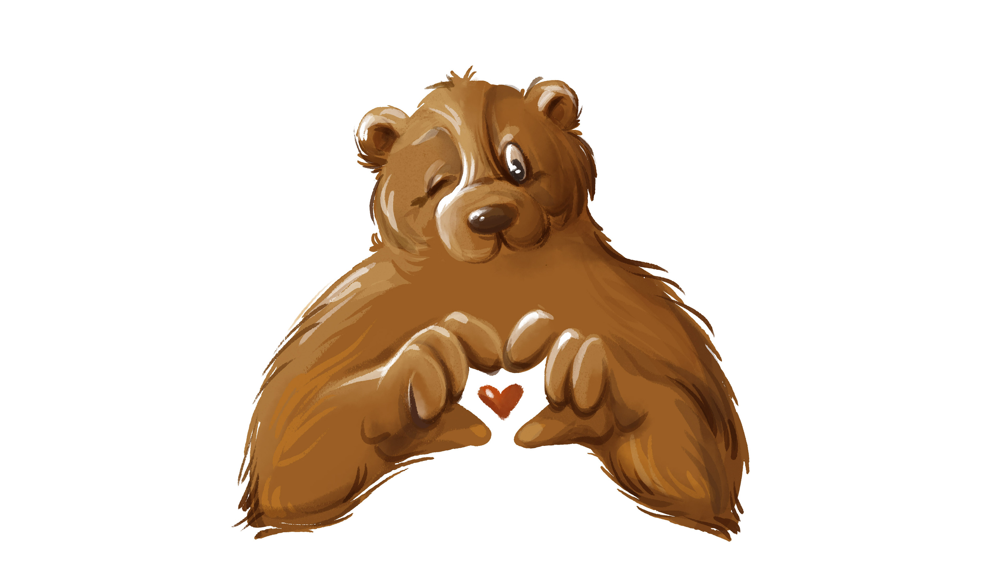 Мишка Барни — Изображение №1 — Иллюстрация на Dprofile