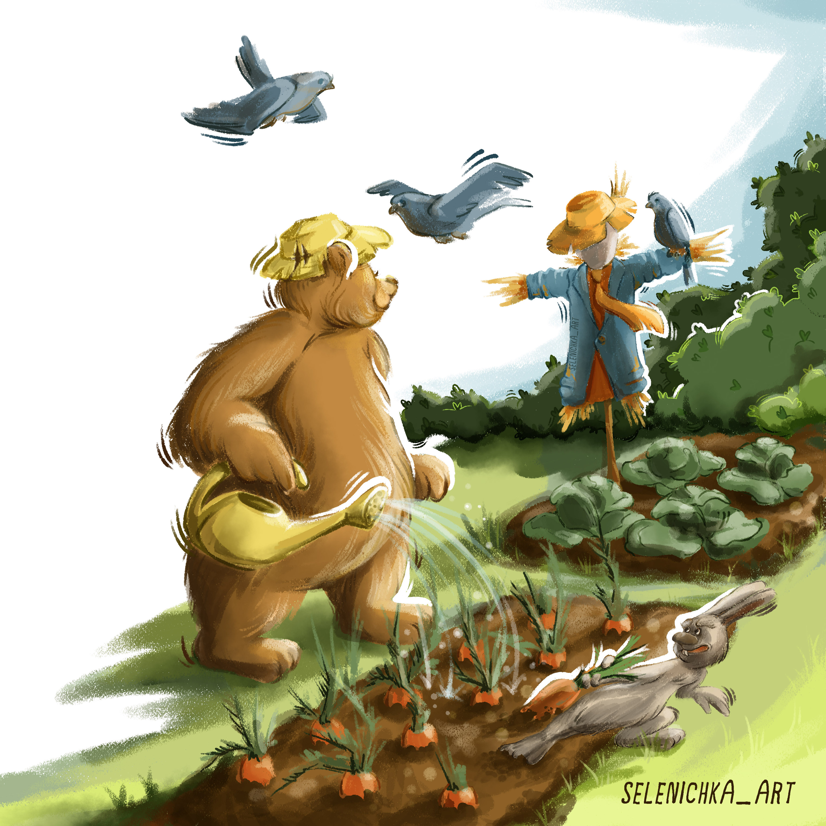 Мишка Барни — Изображение №3 — Иллюстрация на Dprofile