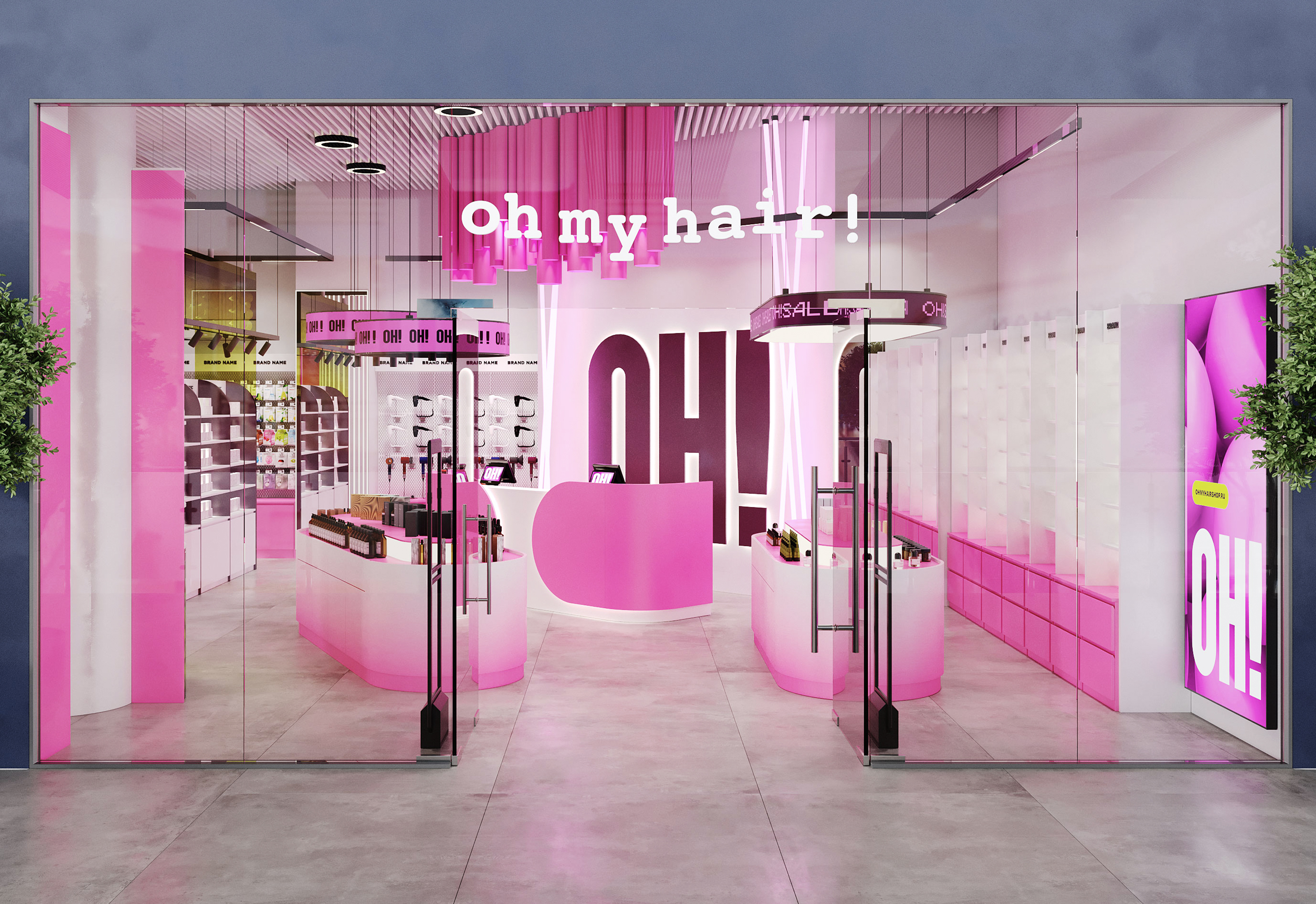 OH! — visual & retail identity — Изображение №30 — Брендинг, 3D на Dprofile