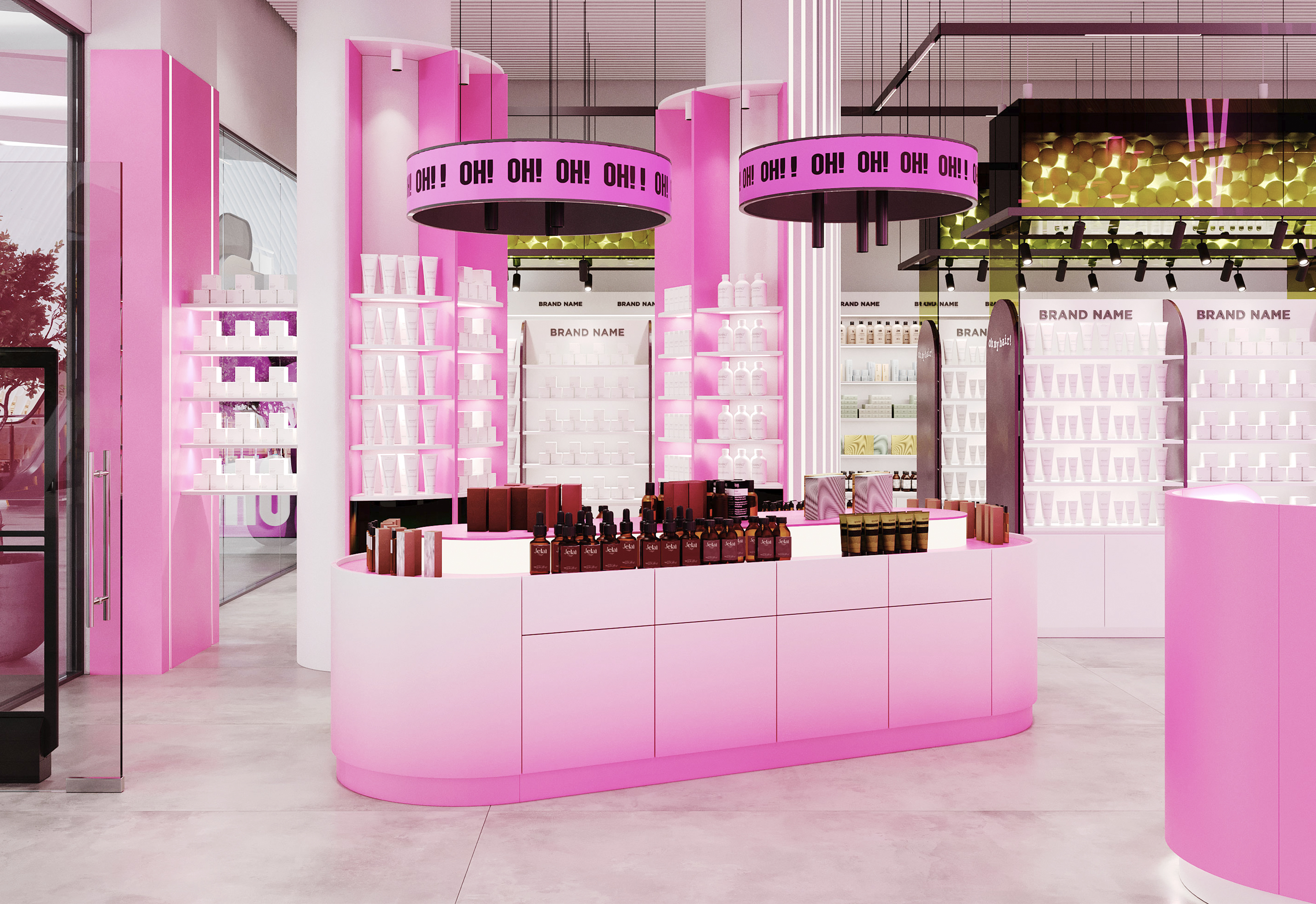 OH! — visual & retail identity — Изображение №28 — Брендинг, 3D на Dprofile