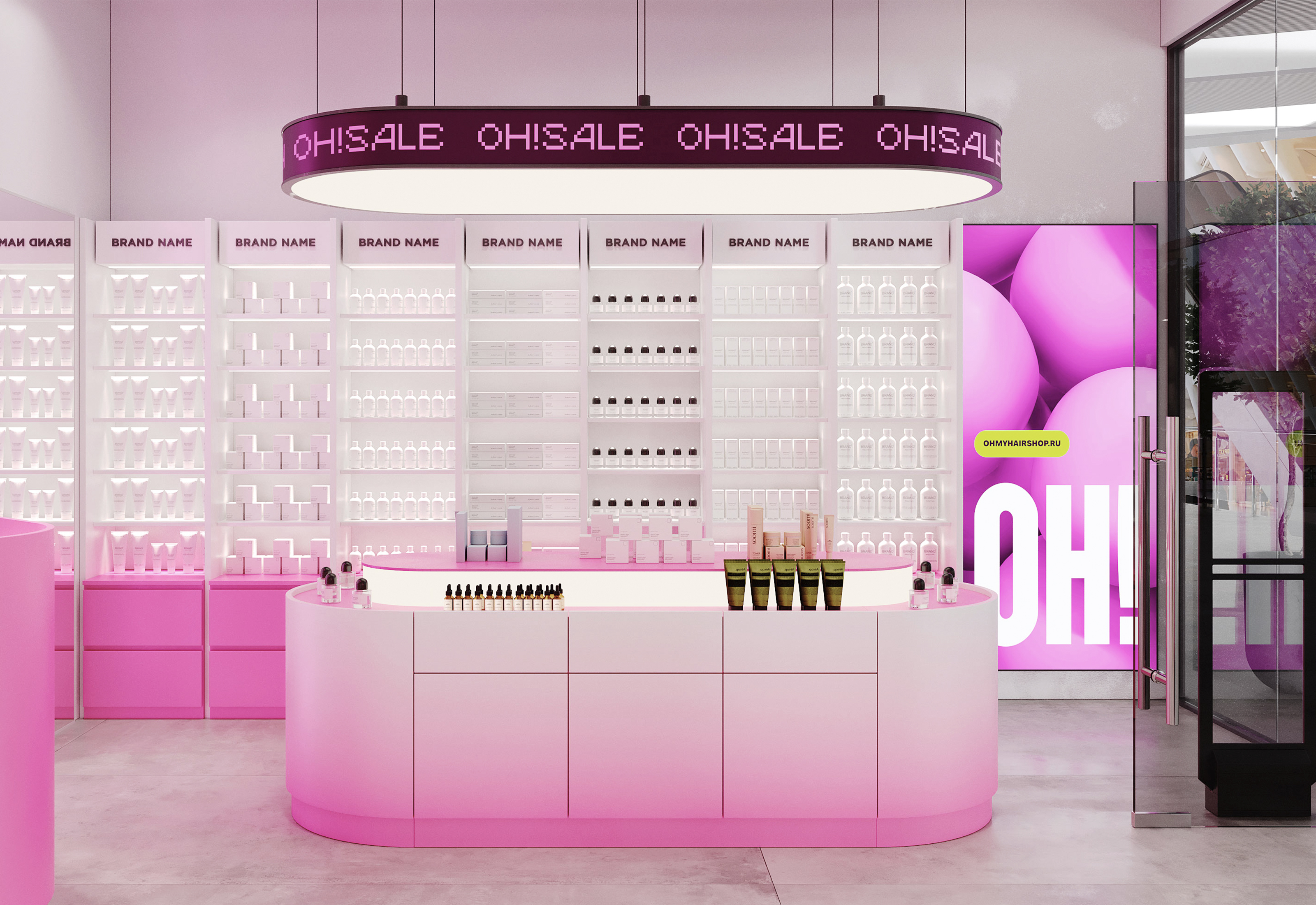 OH! — visual & retail identity — Изображение №27 — Брендинг, 3D на Dprofile