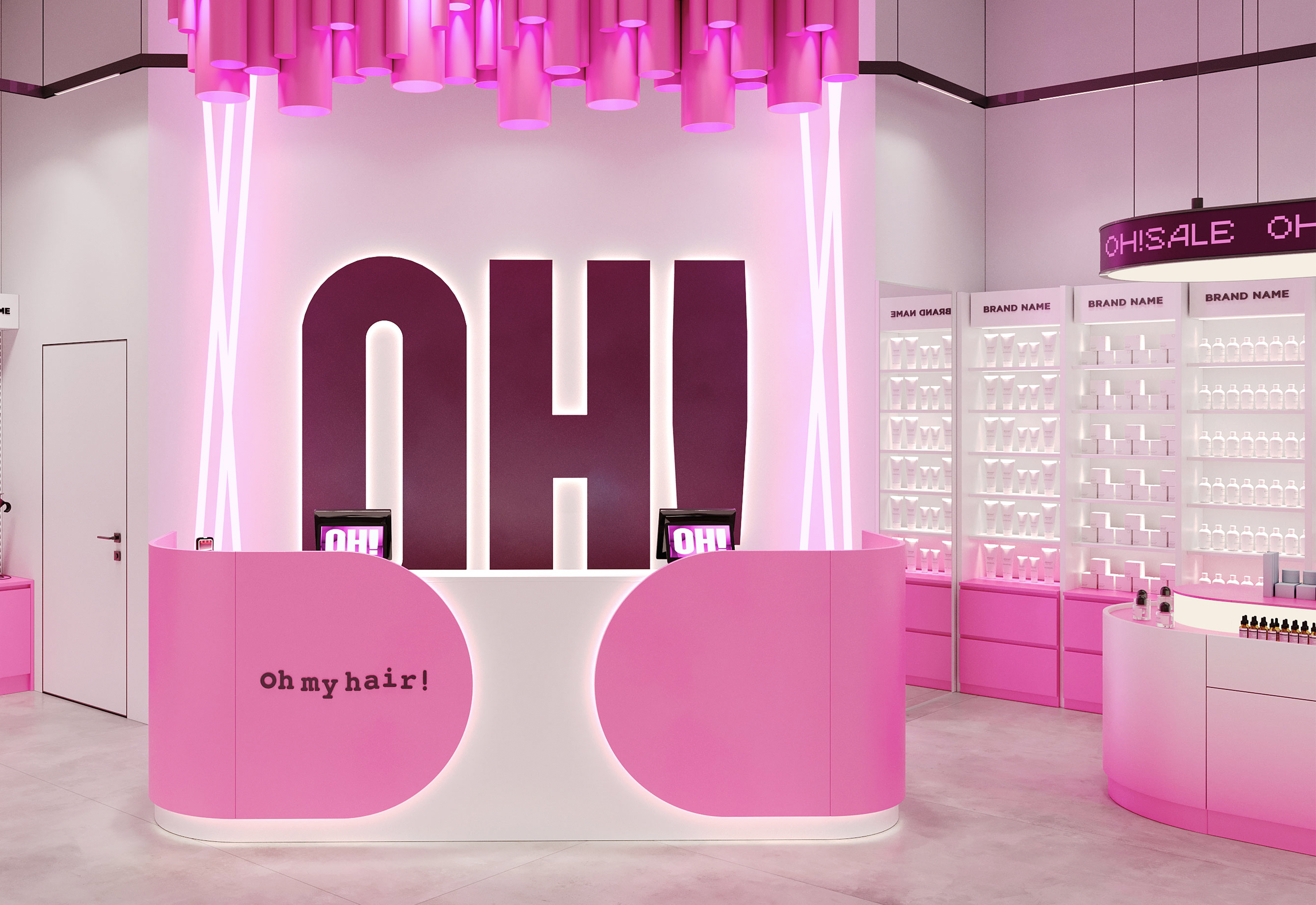 OH! — visual & retail identity — Изображение №29 — Брендинг, 3D на Dprofile