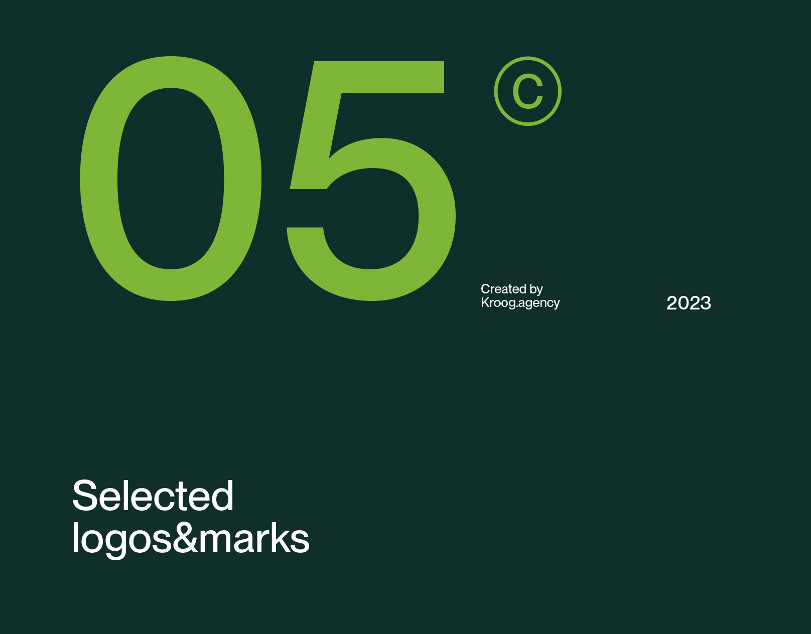 Selected logos&marks. 2023. — Изображение №1 — Брендинг на Dprofile