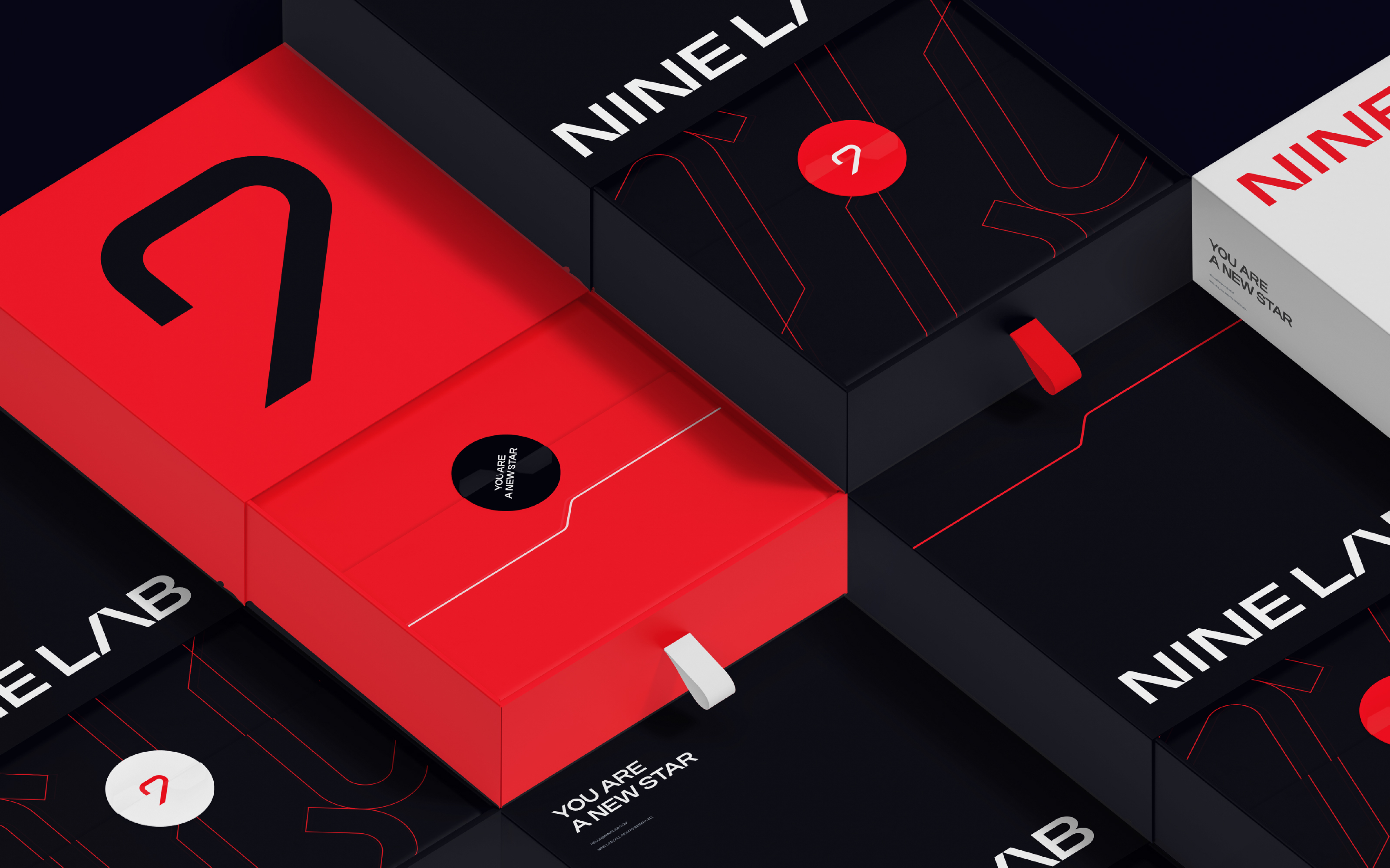 NINELAB© — Naming&visual identity — Изображение №19 — Брендинг на Dprofile