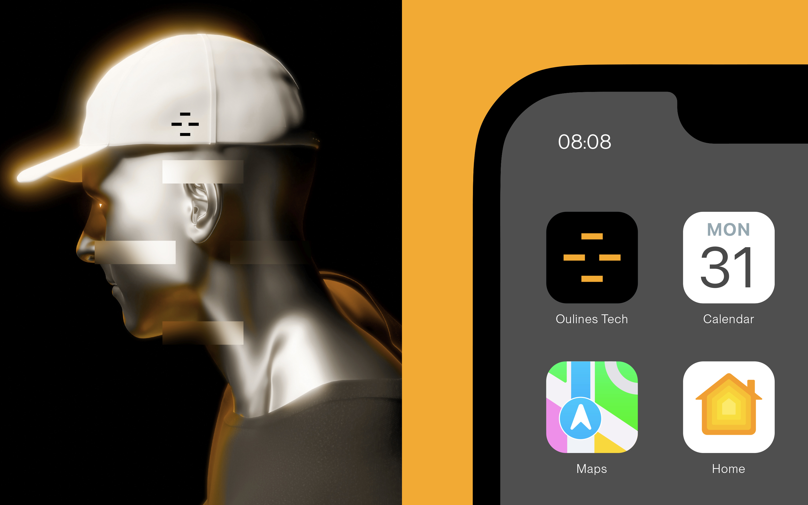 Outlines.Tech© — Visual identity — Изображение №6 — Брендинг на Dprofile