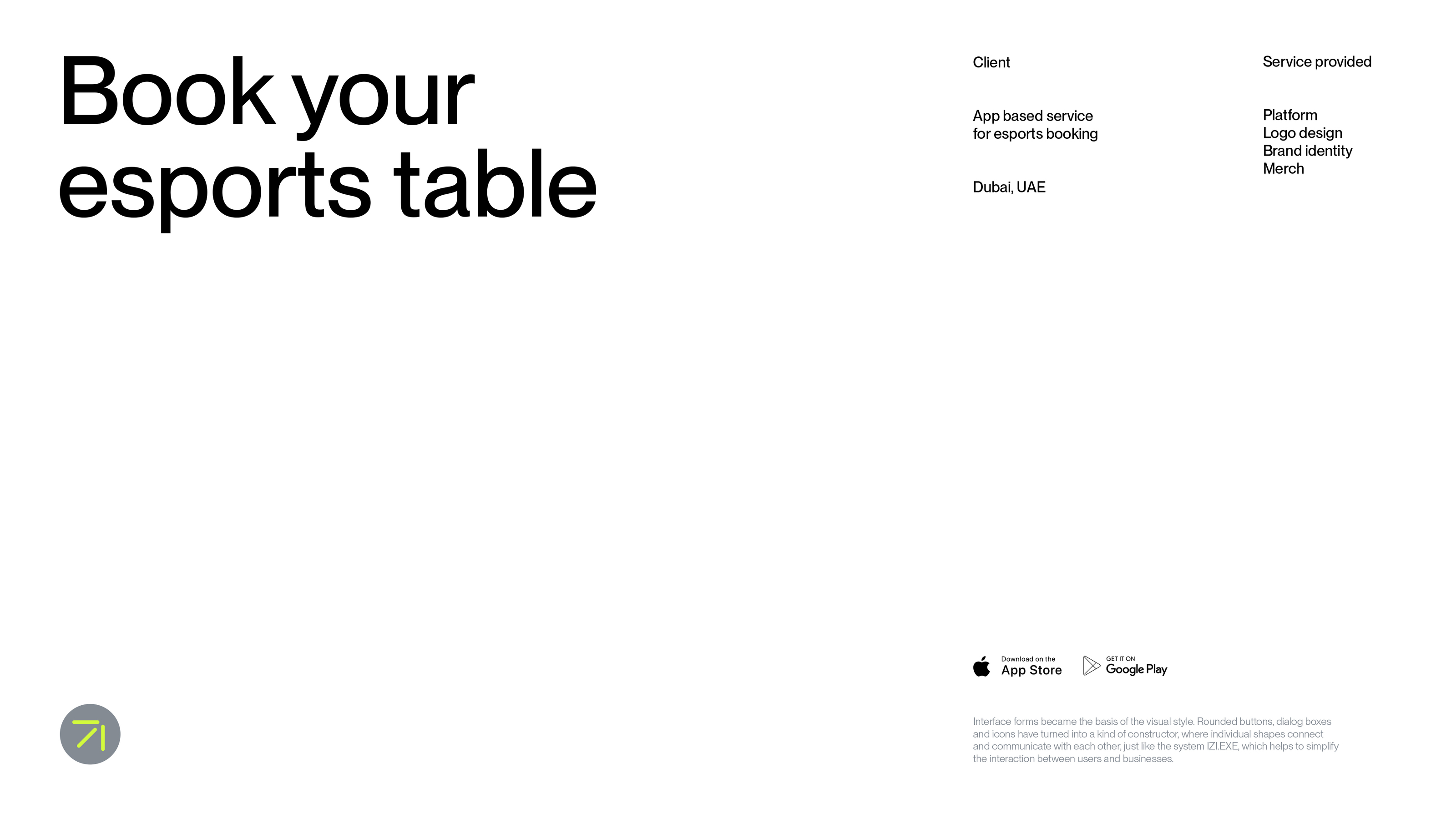 Izi.exe© — Visual identity — Изображение №1 — Брендинг на Dprofile