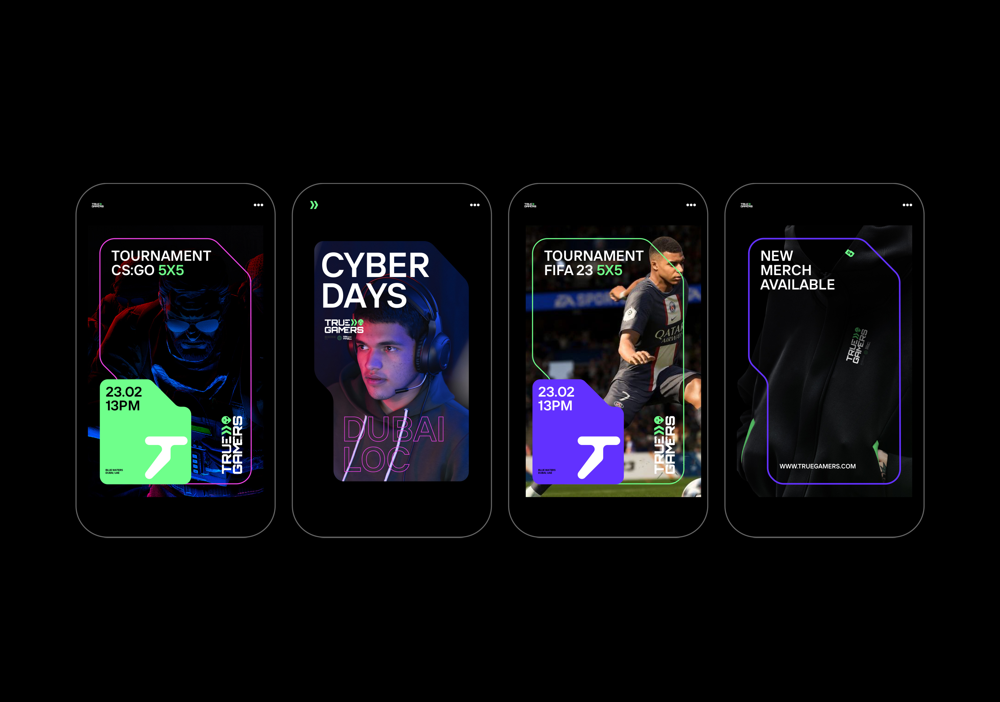 True Gamers© — Visual identity redesign — Изображение №21 — Брендинг на Dprofile