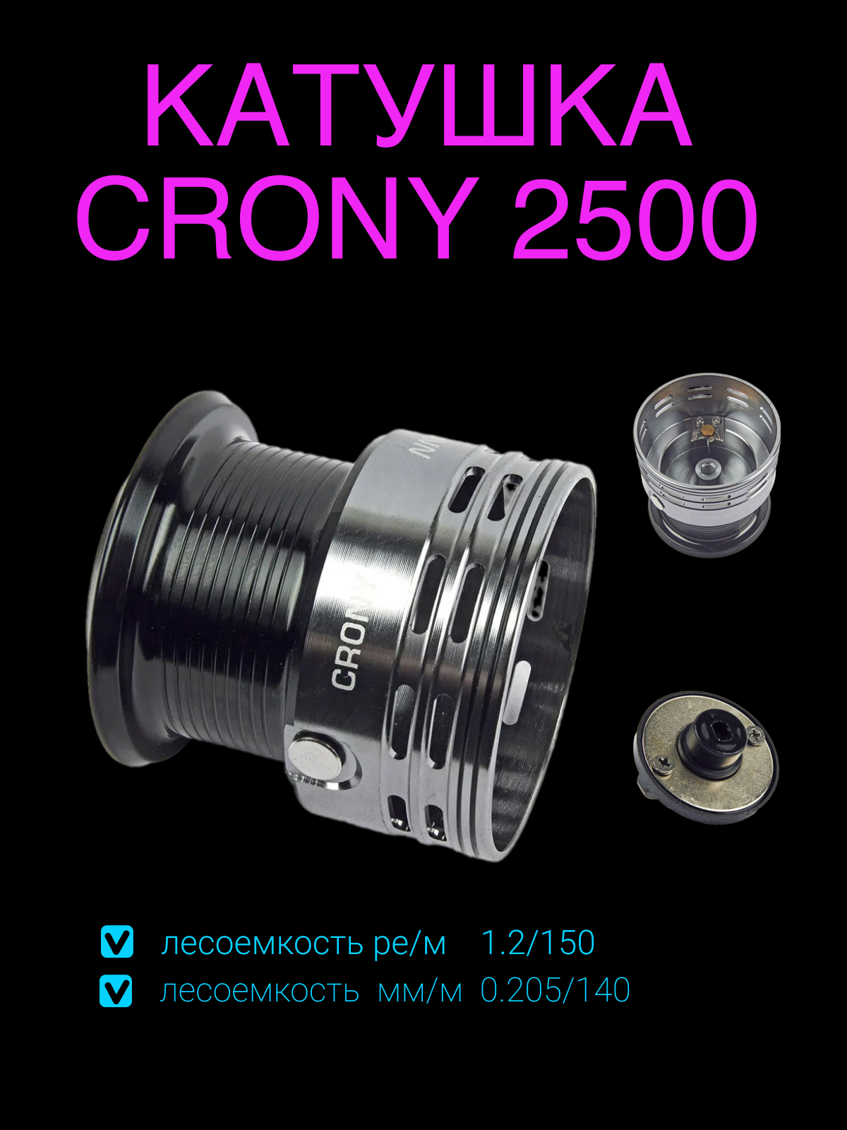 Карточка товара для Катушки CRONY 2500 — Изображение №4 — Маркетинг на Dprofile