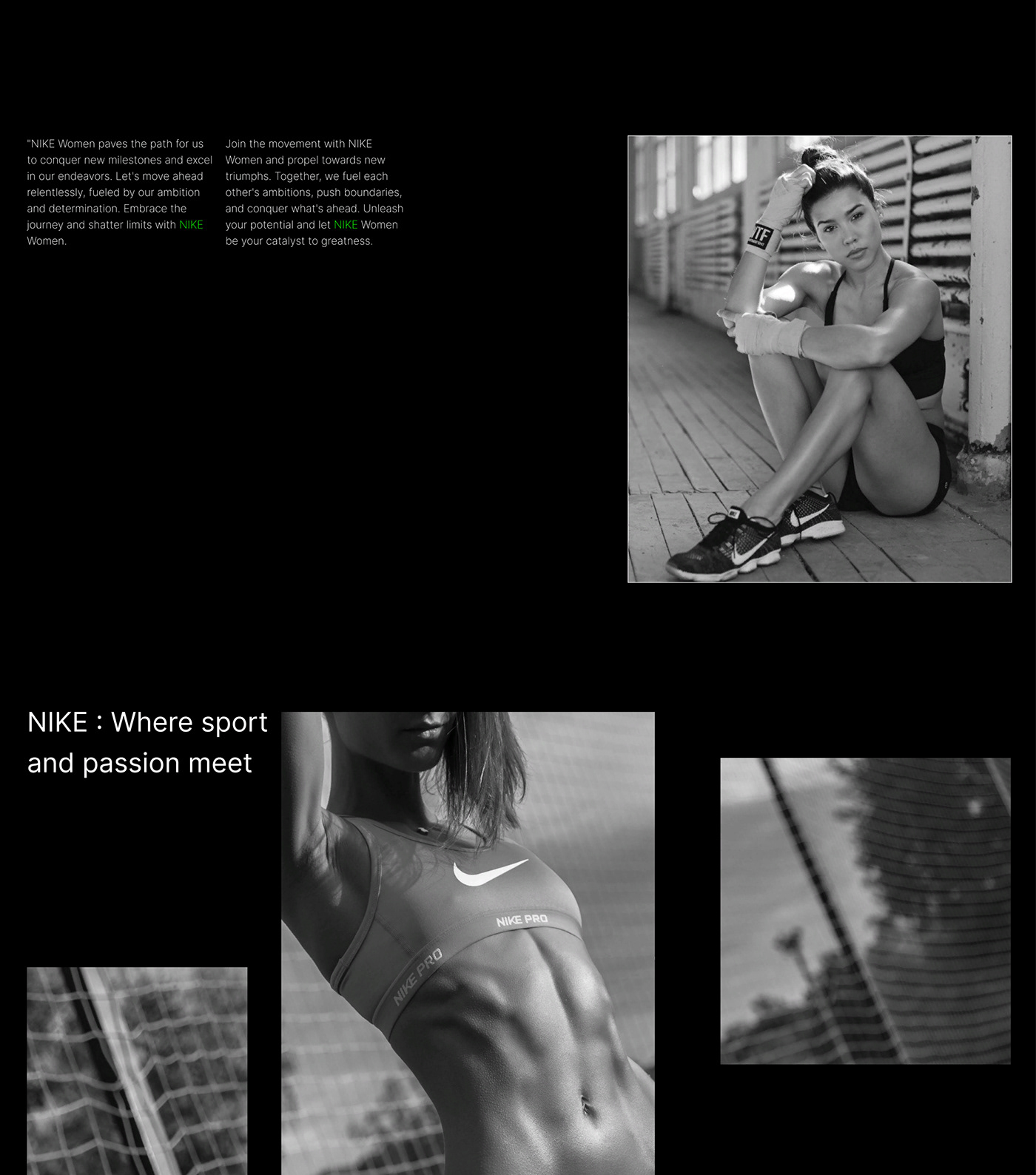 NIKE website redesign — Изображение №16 — Интерфейсы, Брендинг на Dprofile