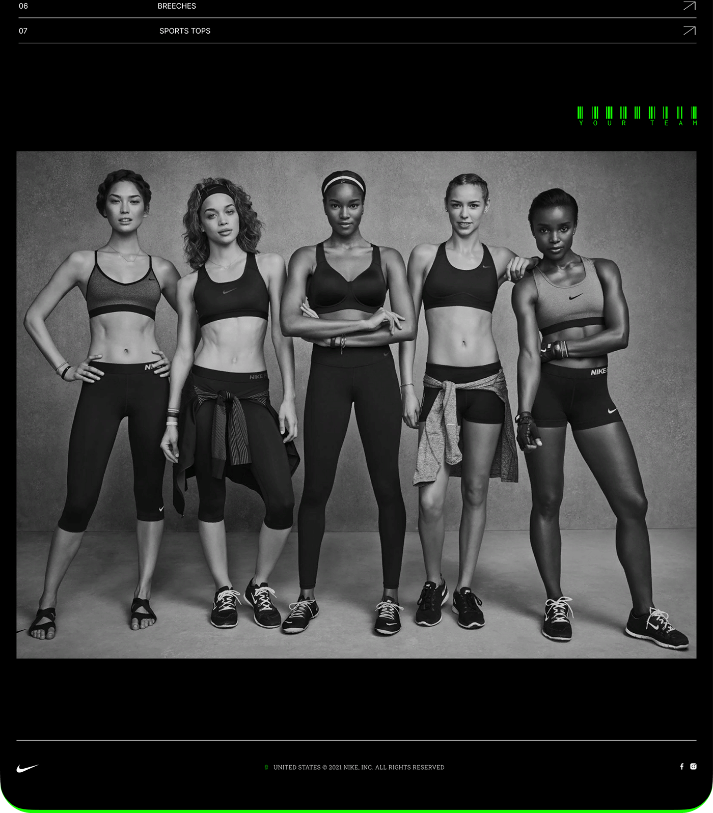 NIKE website redesign — Изображение №20 — Интерфейсы, Брендинг на Dprofile