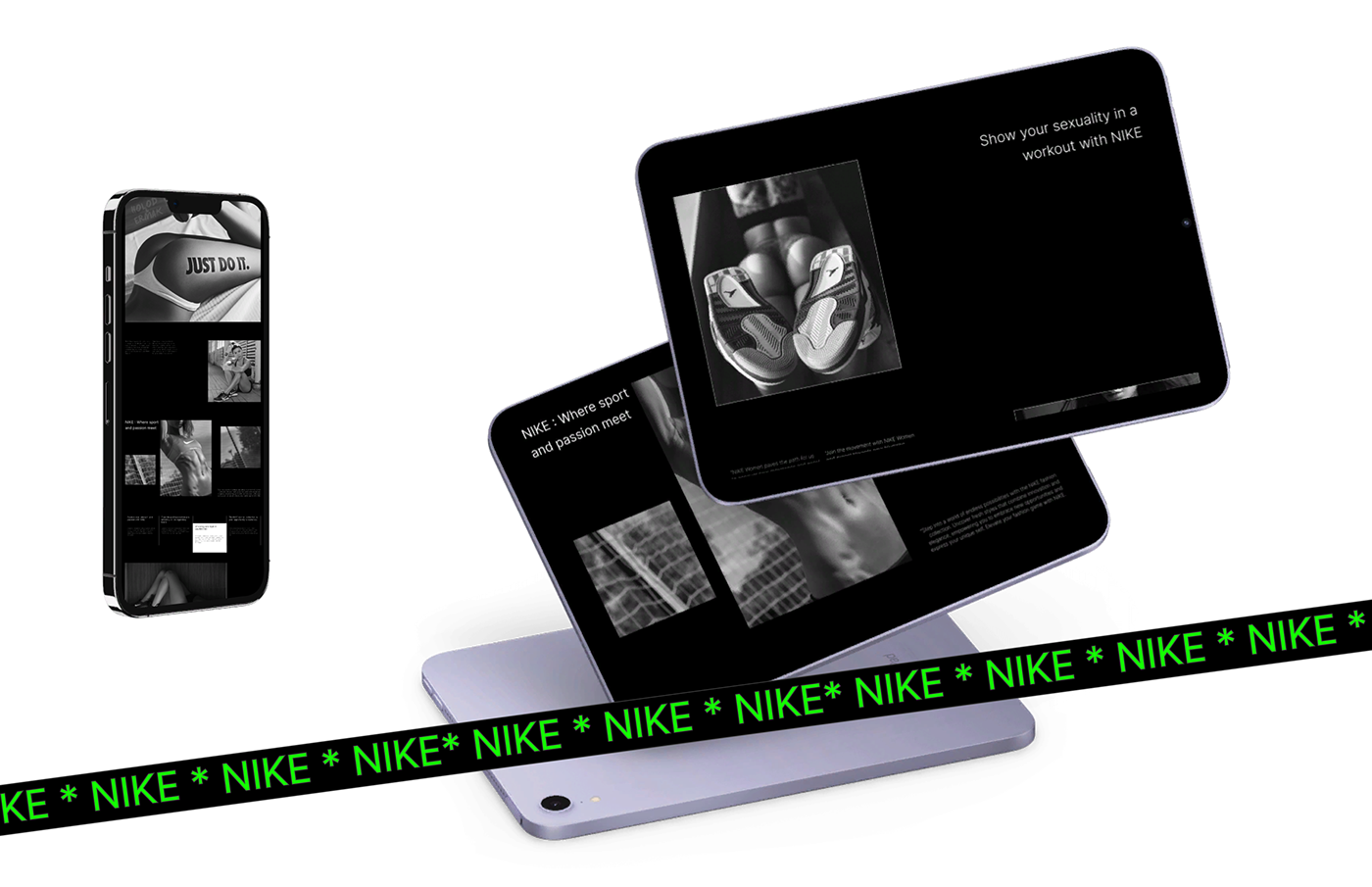 NIKE website redesign — Изображение №31 — Интерфейсы, Брендинг на Dprofile