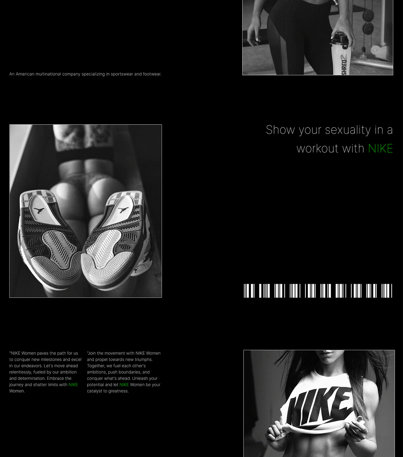 NIKE website redesign — Изображение №13 — Интерфейсы, Брендинг на Dprofile