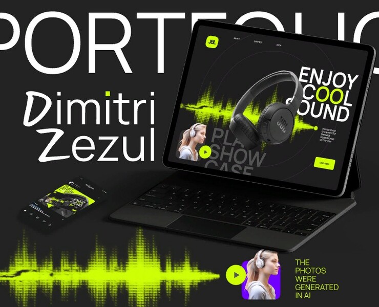 Portfolio Landing Pages на Dprofile