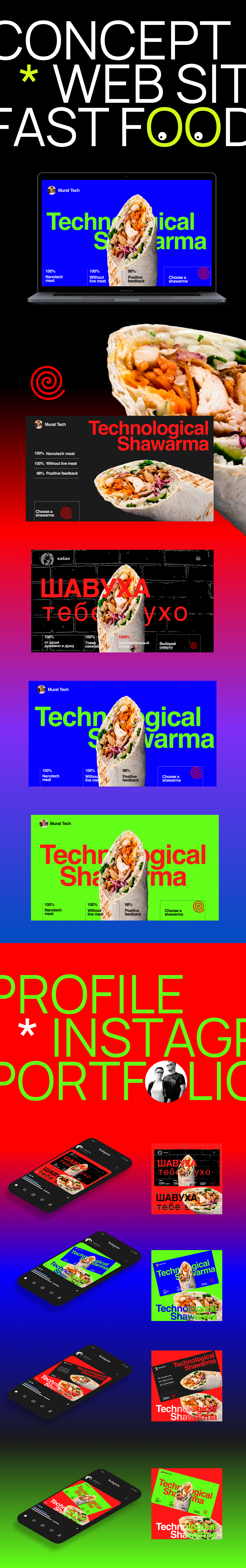 Portfolio Landing Pages — Изображение №9 — Интерфейсы, Брендинг на Dprofile