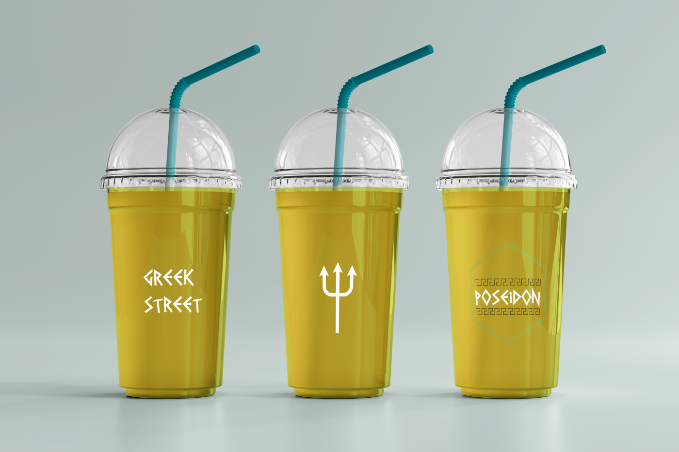 Poseidon Greek Cafe — Изображение №4 — Брендинг, Иллюстрация, Графика на Dprofile