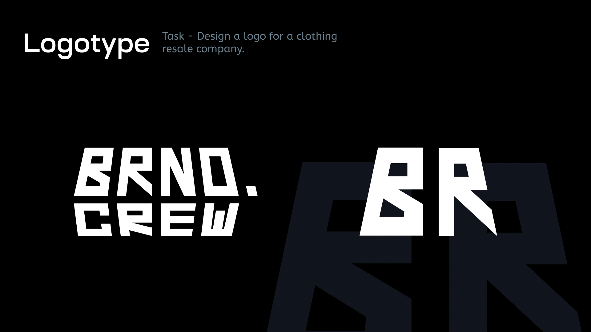 Brnd.Crew Разработка айдентики для магазина одежды — Изображение №2 — Брендинг на Dprofile