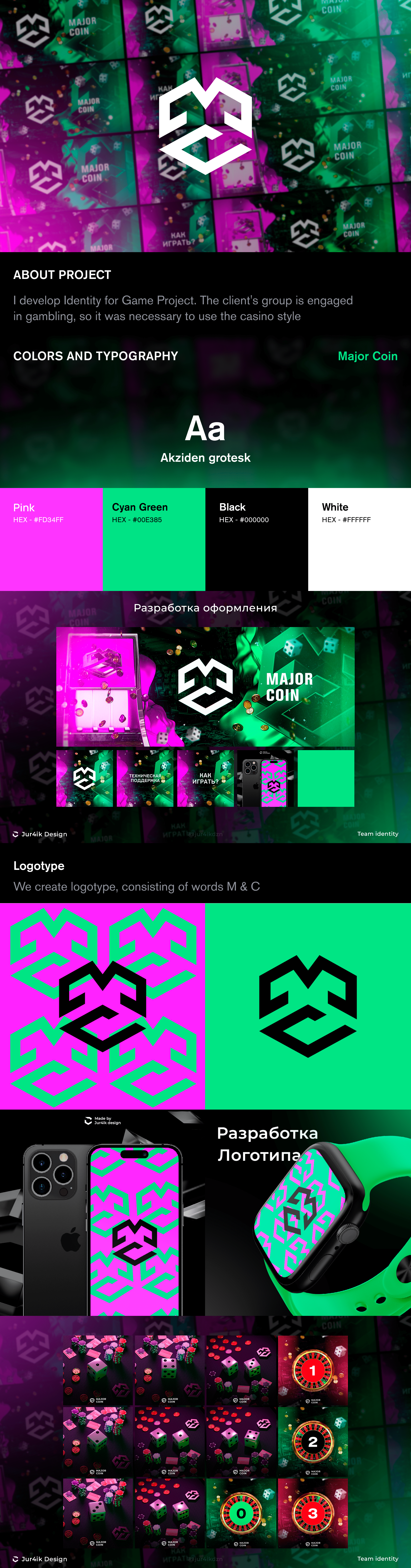 Major Coin Брендинг — Изображение №1 — Брендинг на Dprofile