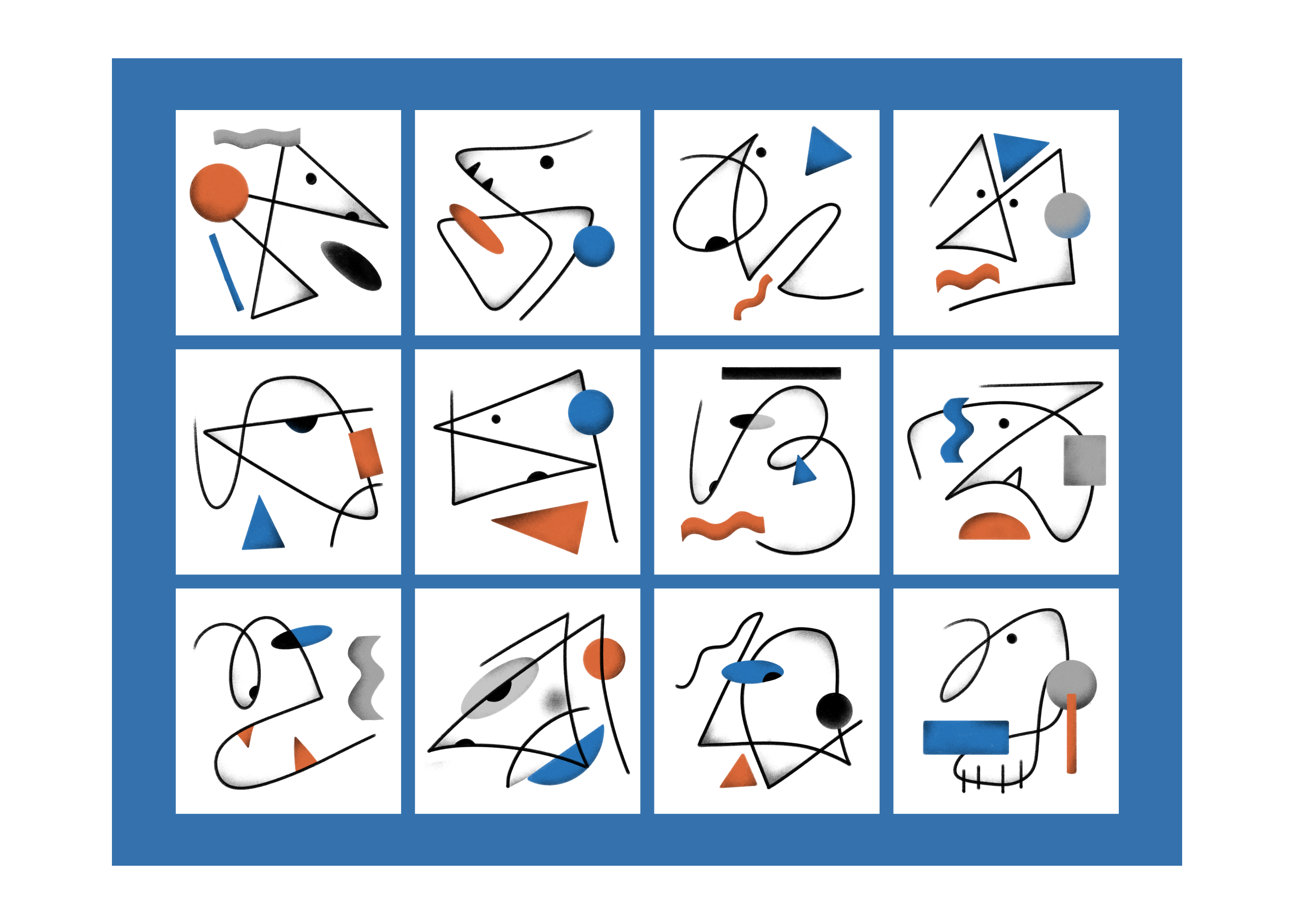 Иллюстрации "В лицах" | Digital illustrations — Изображение №7 — Иллюстрация на Dprofile