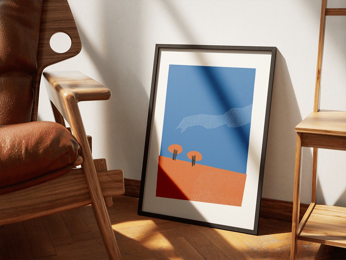 Абстрактный пейзаж | Коллекция постеров — Изображение №5 — Иллюстрация, Графика на Dprofile