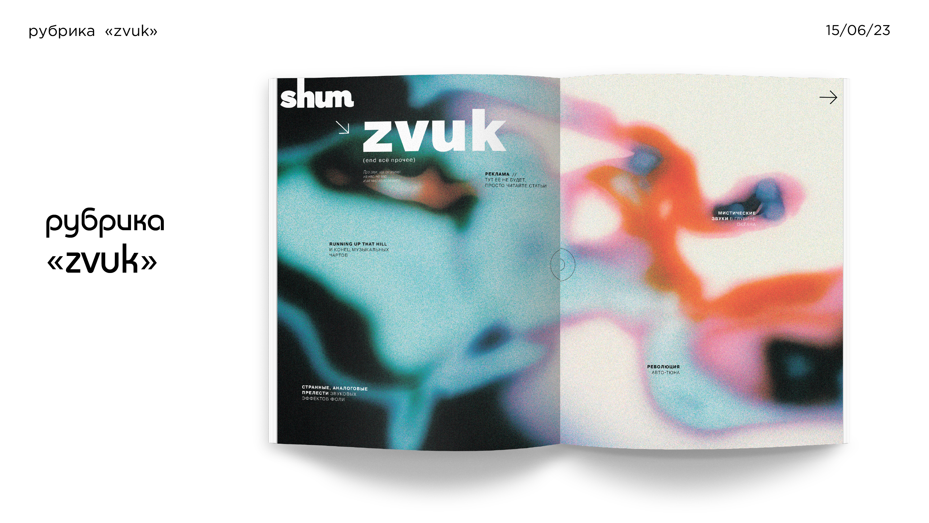 «shum» magazine — Изображение №11 — Брендинг, Графика на Dprofile