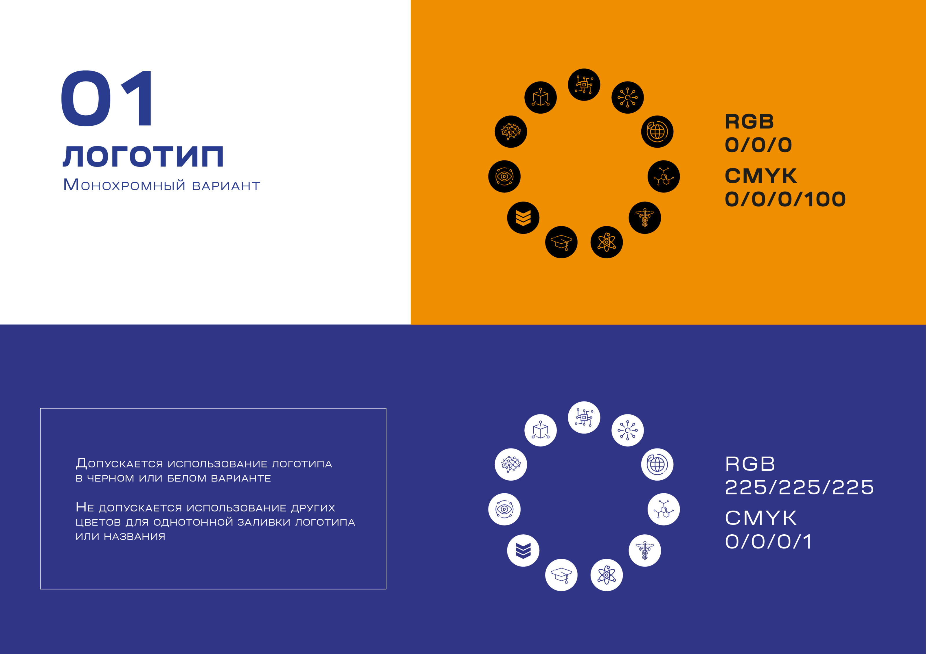 education project brand book — Изображение №11 — Брендинг, Графика на Dprofile