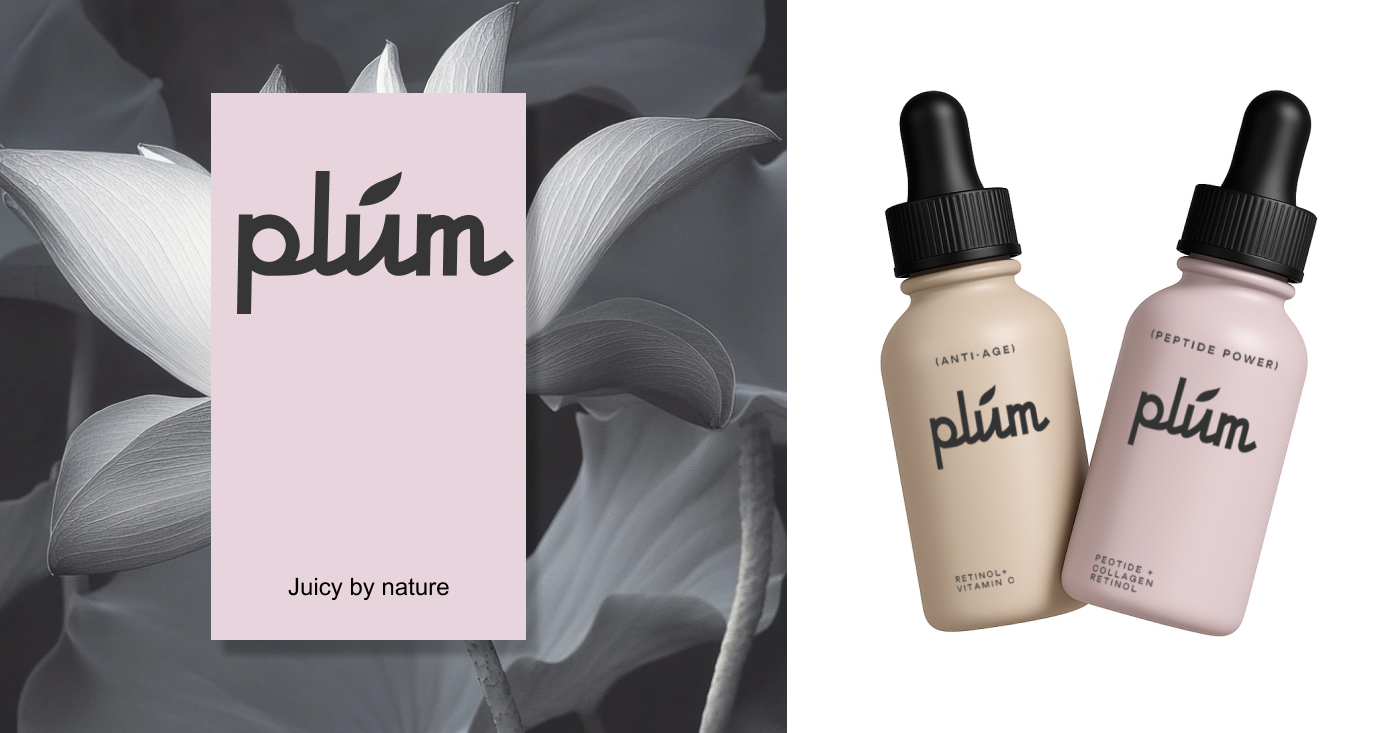 Cosmetic brand Plum design — Изображение №4 — Брендинг на Dprofile