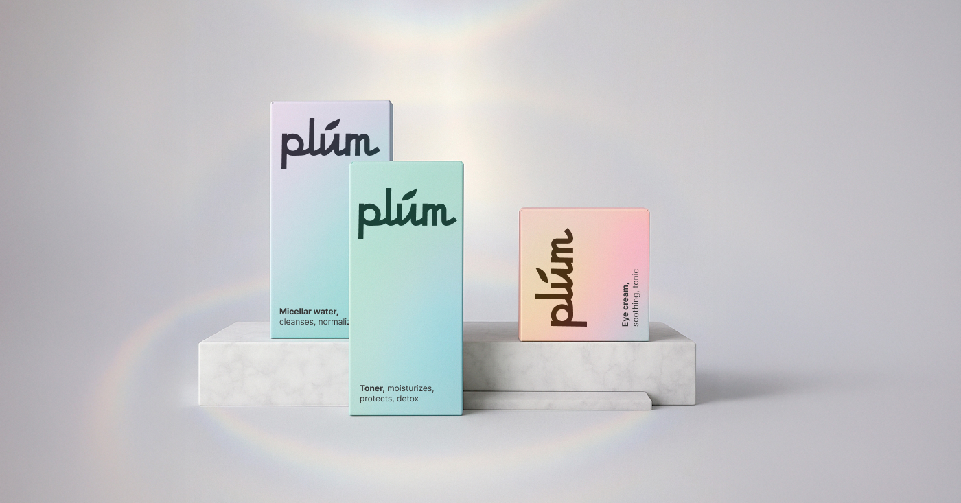 Cosmetic brand Plum design — Изображение №10 — Брендинг на Dprofile